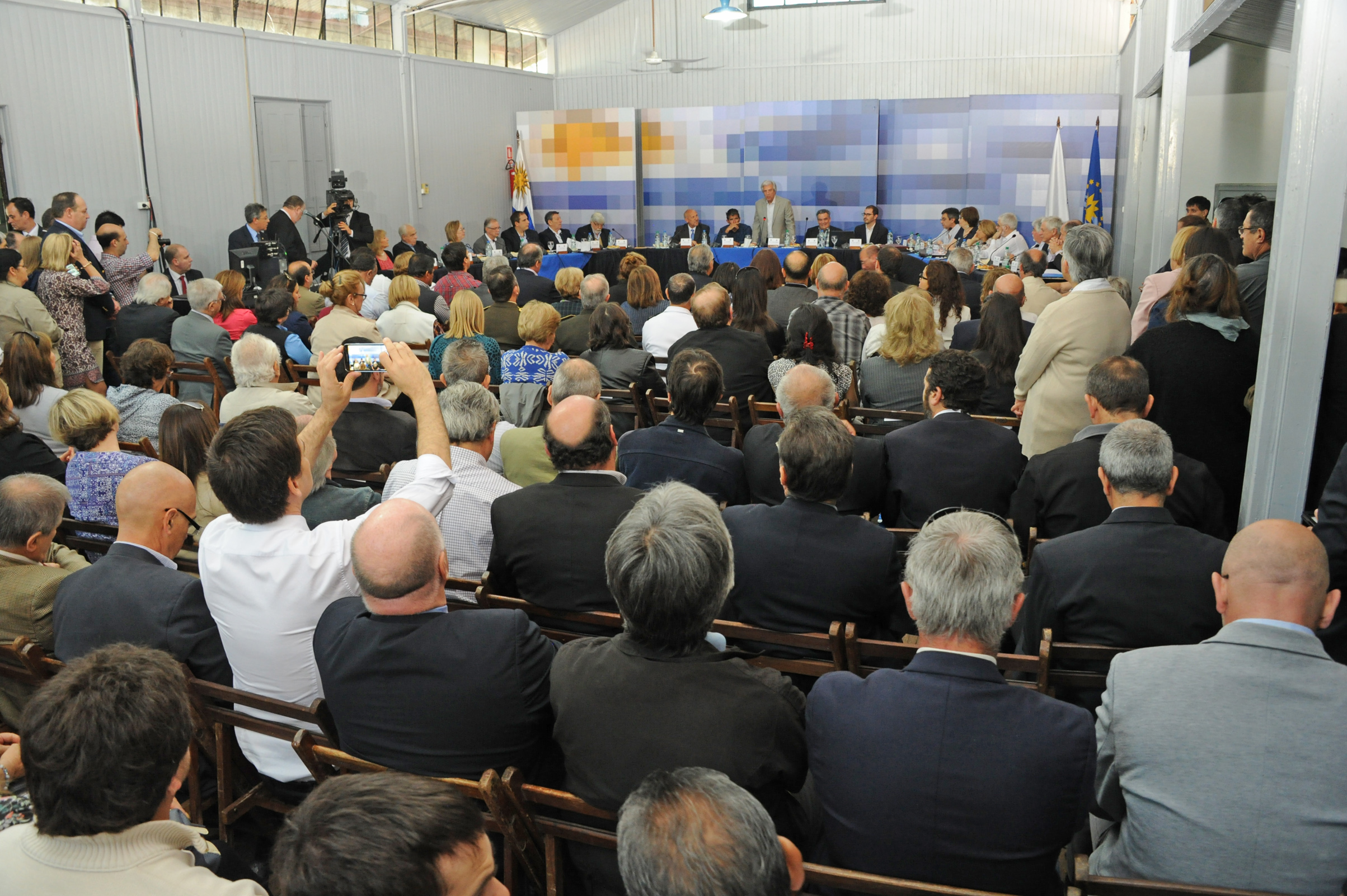Apertura del Consejo de Ministros en Carlos Reyles