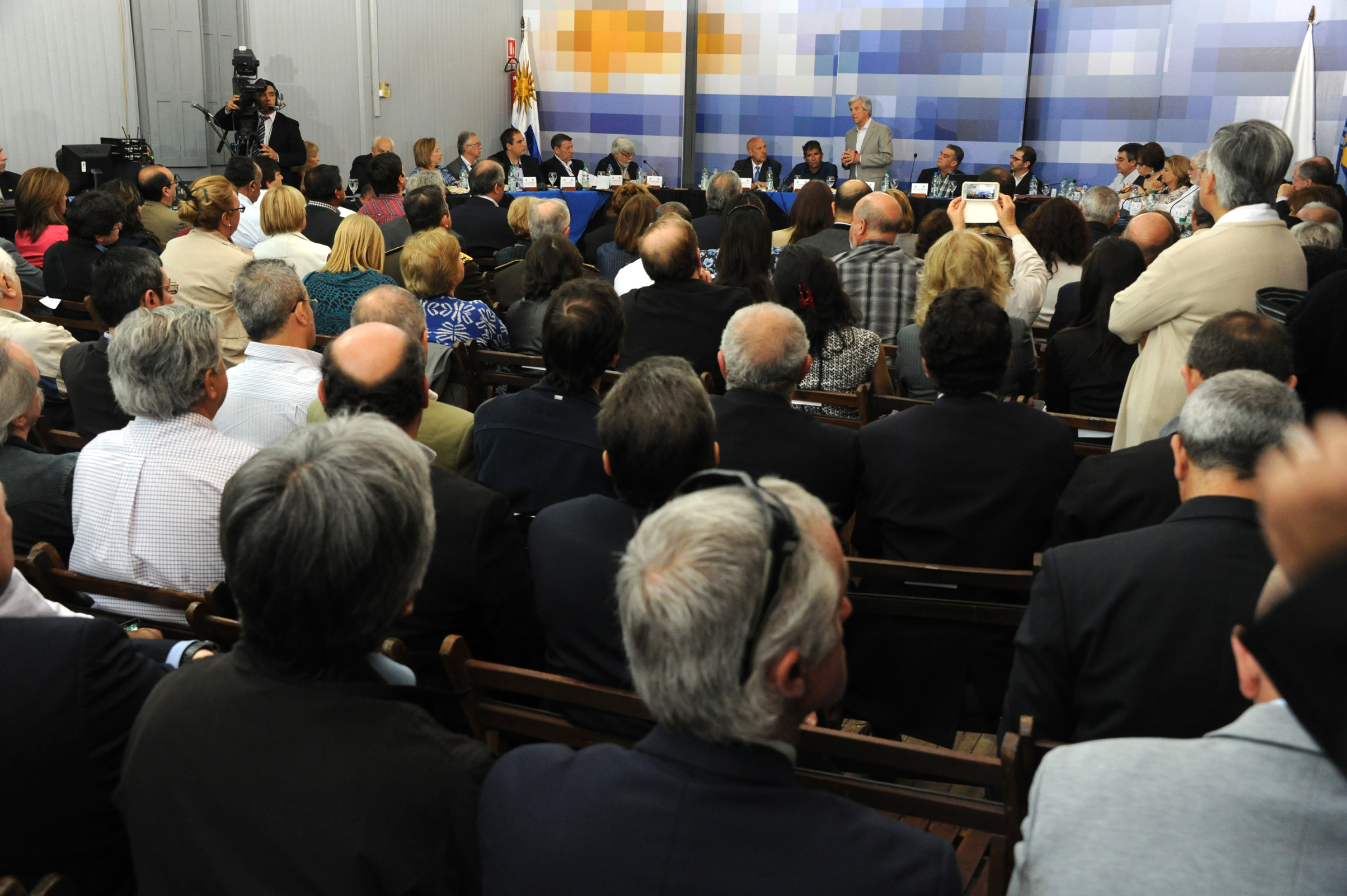 Apertura del Consejo de Ministros en Carlos Reyles
