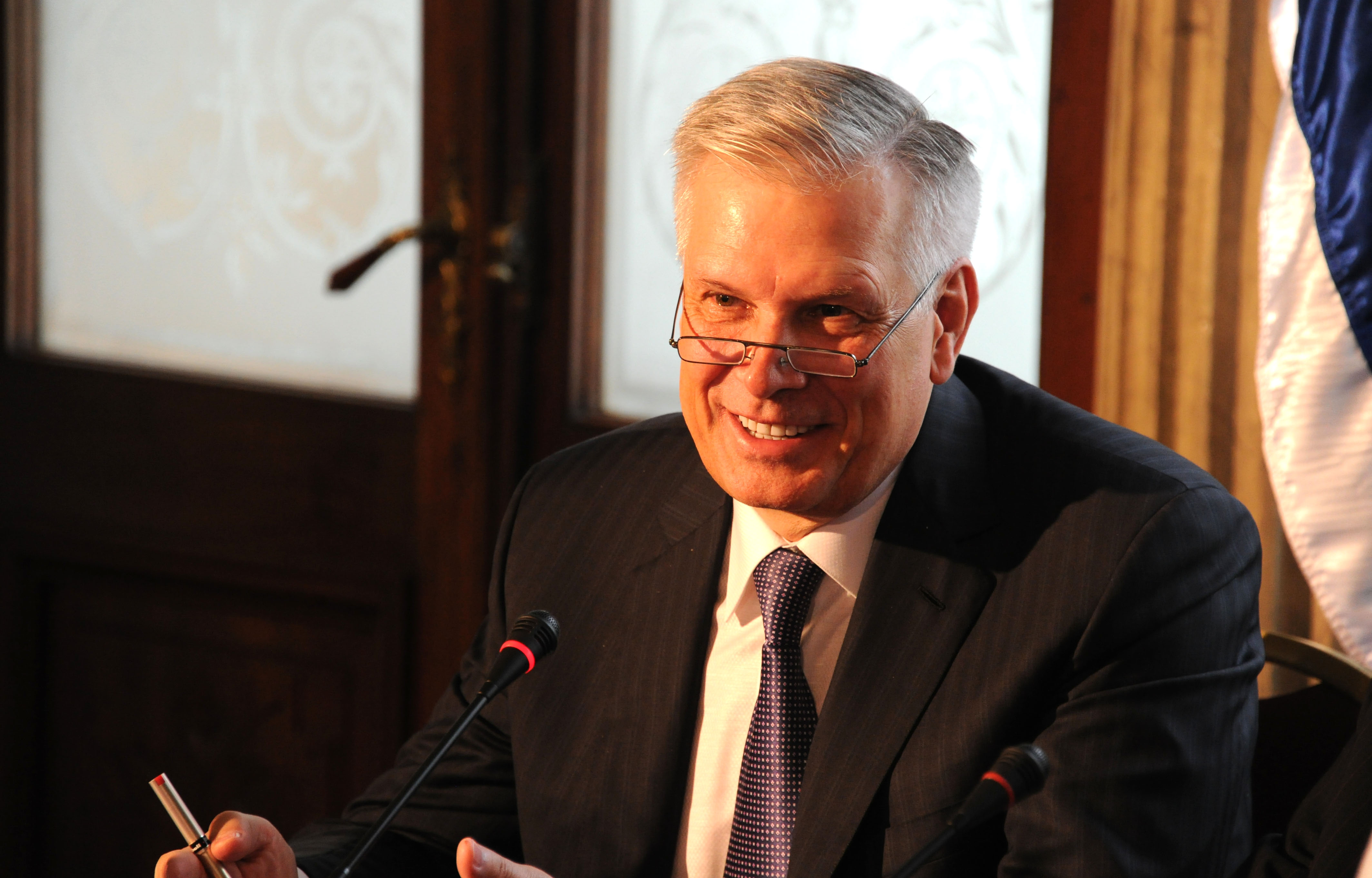 Representante de la Federación Rusa, Sergei Dankvert