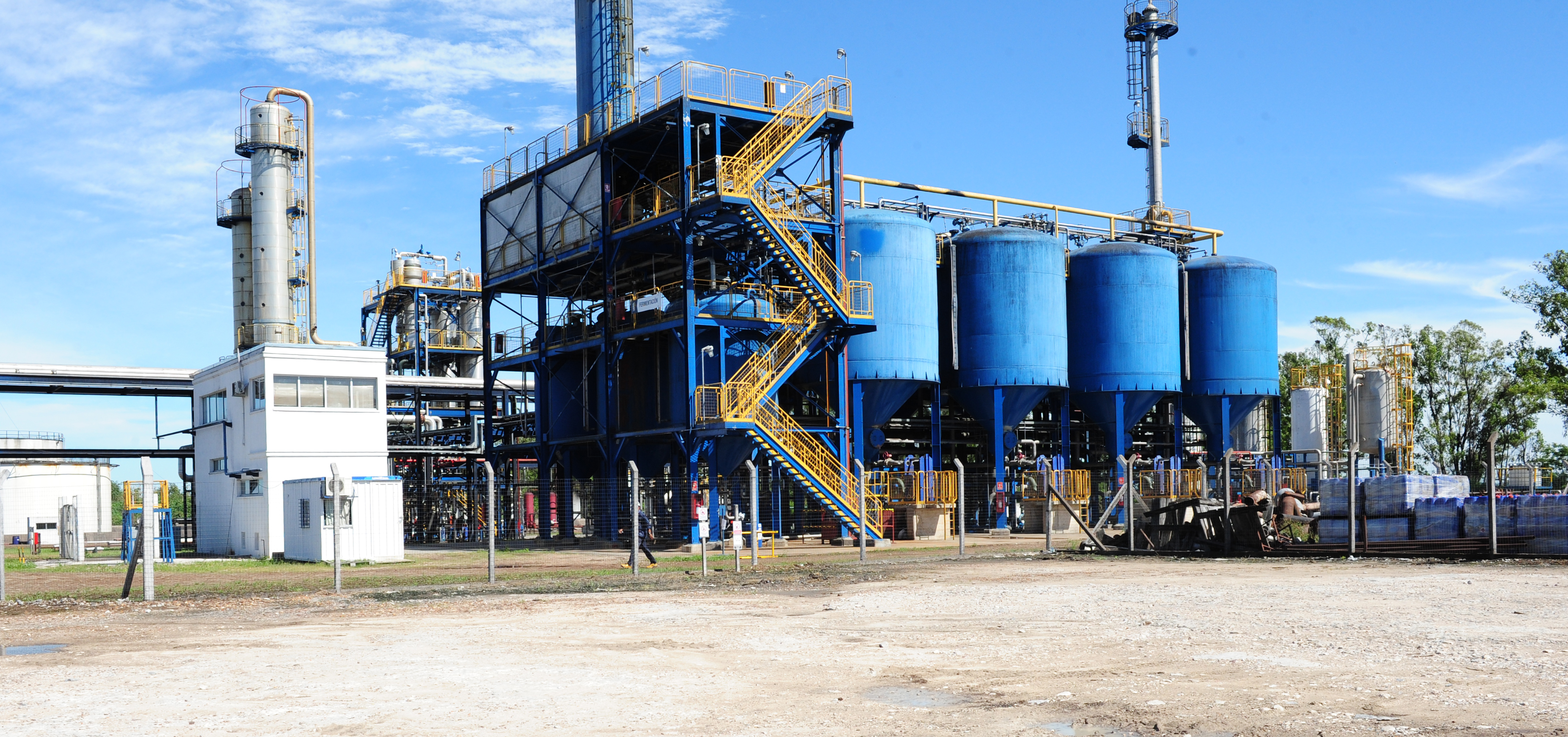 Planta de Alcoholes del Uruguay S.A. (ALUR) en Bella Unión