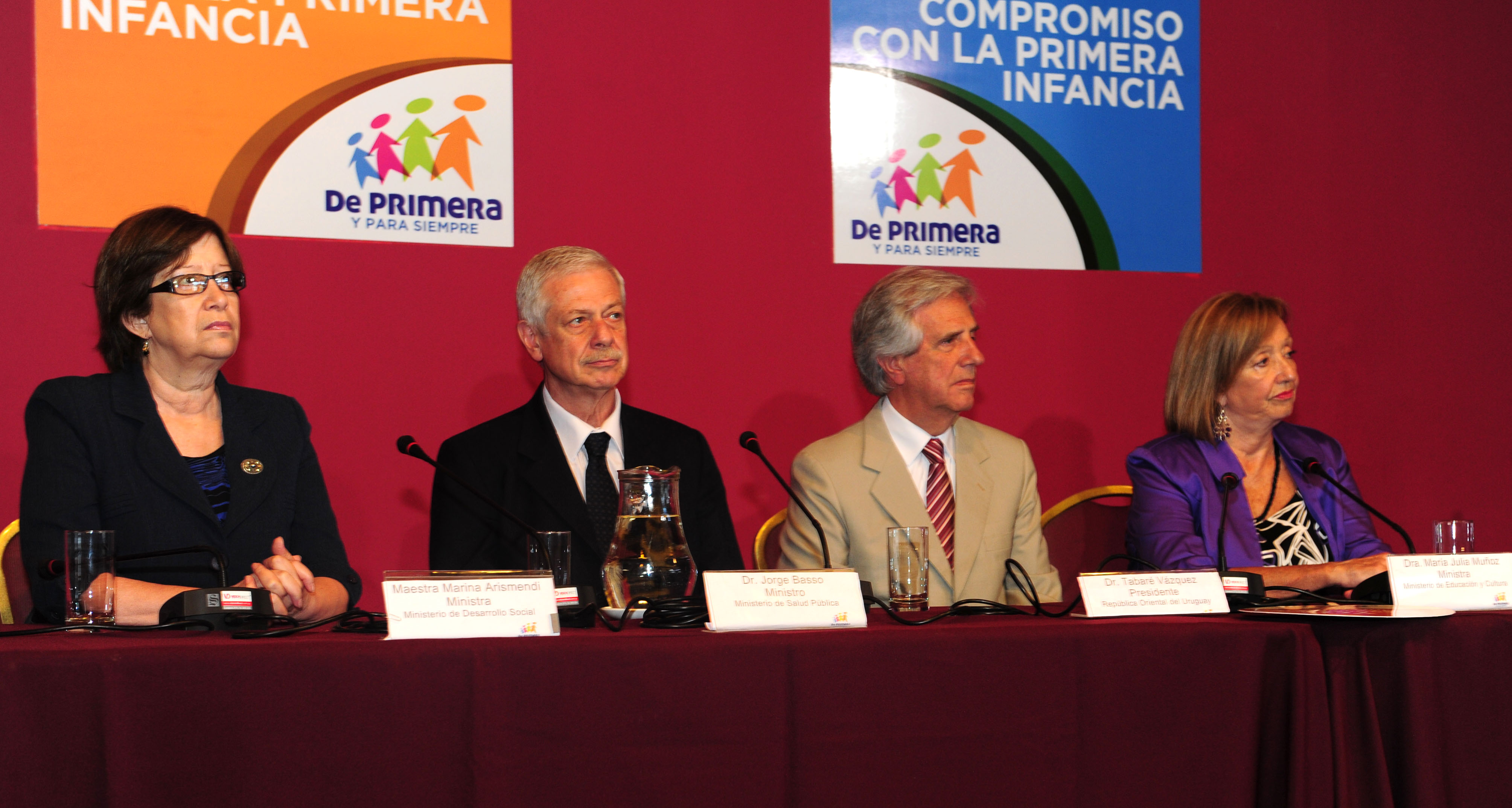 Tabaré Vázquez Participó de las Jornadas de Trabajo por la Primera Infacia