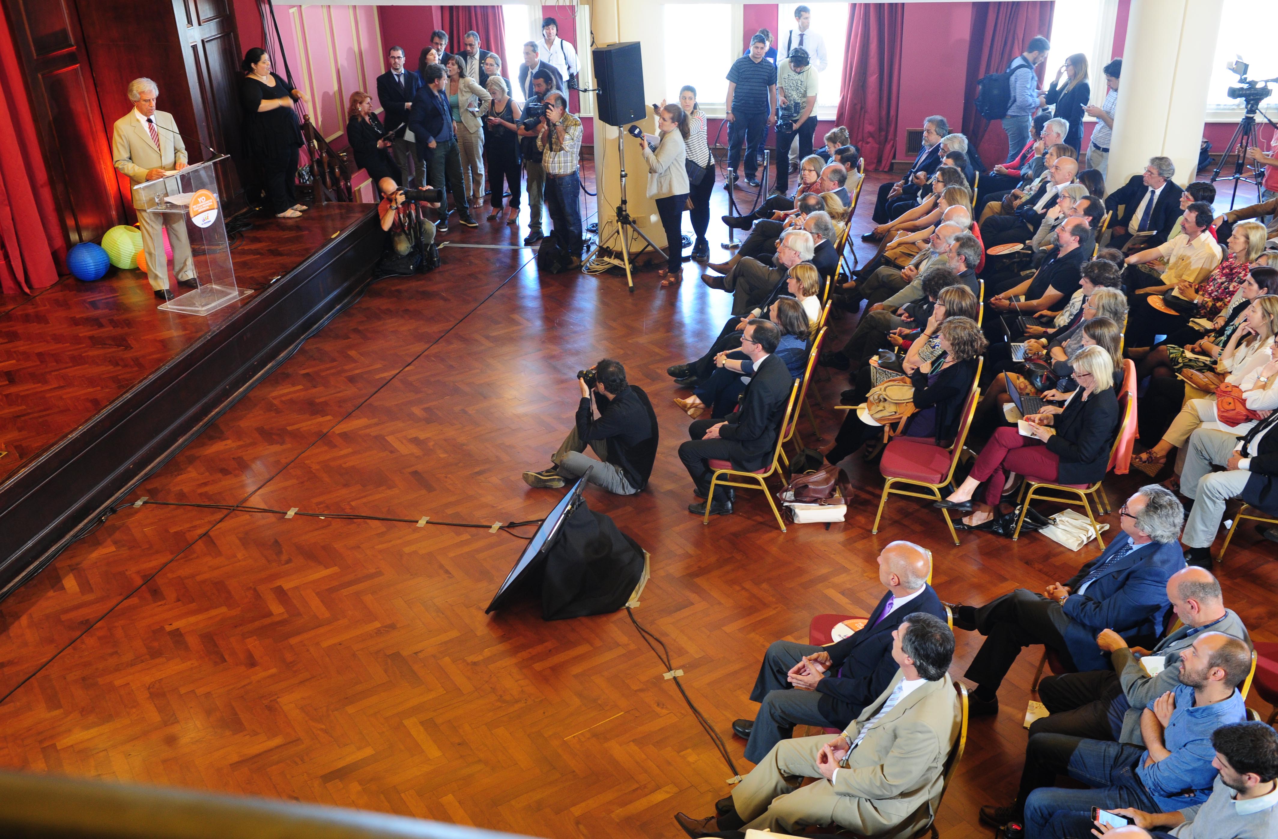 Tabaré Vázquez Participó de las Jornadas de Trabajo por la Primera Infacia