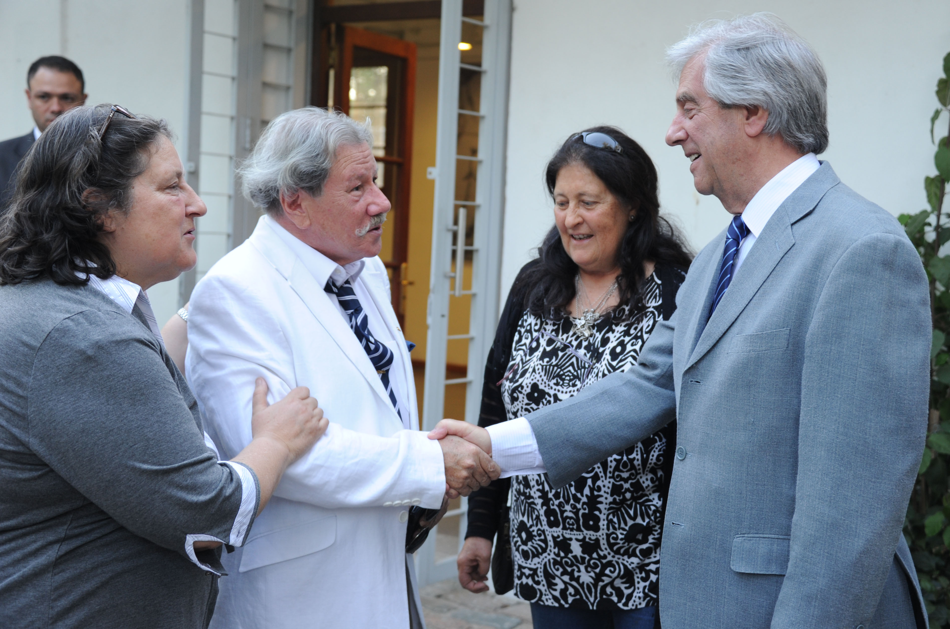 Tabaré Vázquez en la Fundación Zelmar Michelini