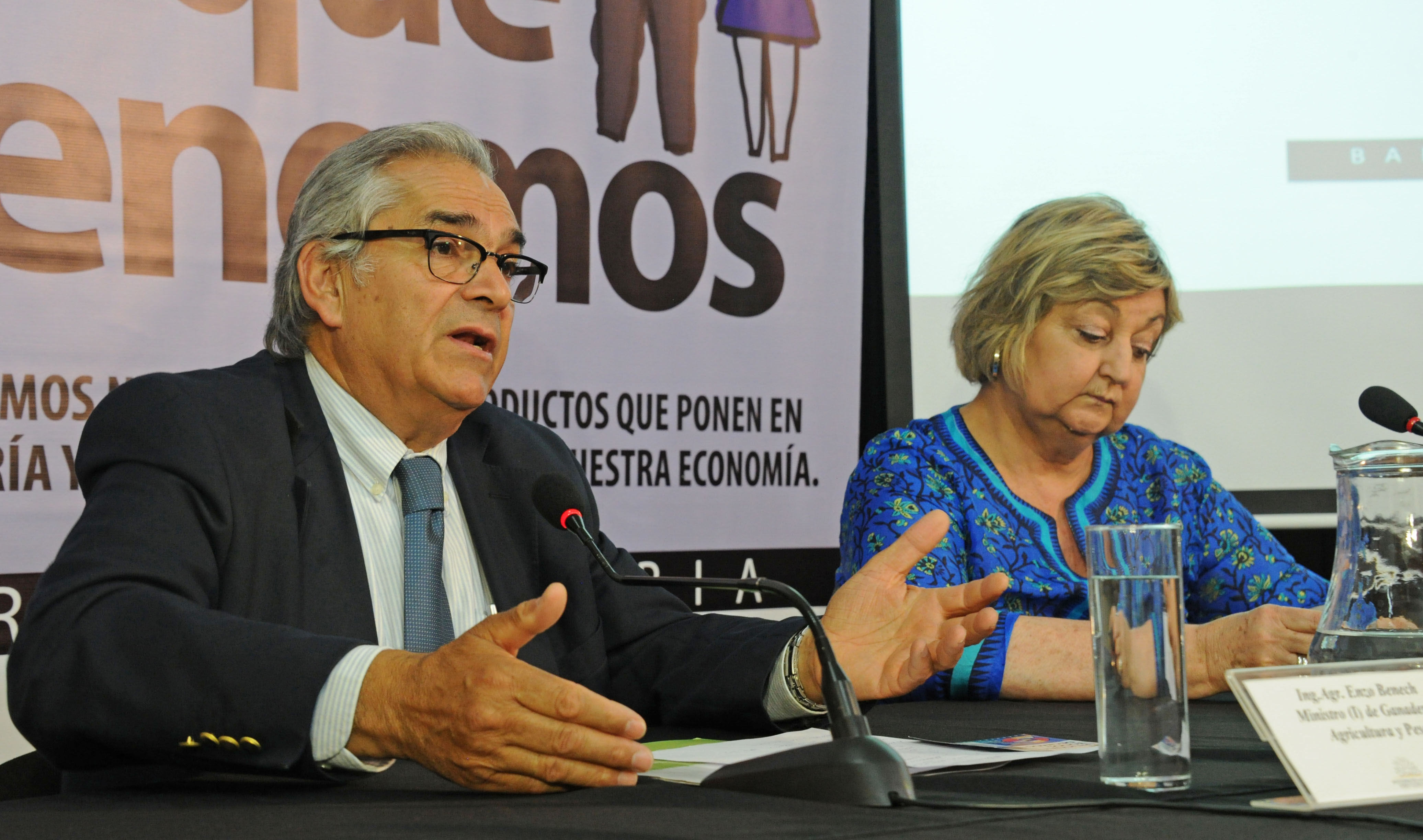 Enzo Benech y Liliam Kechichián realizaron el lanzamiento de la campaña “Cuidá lo que tenemos”