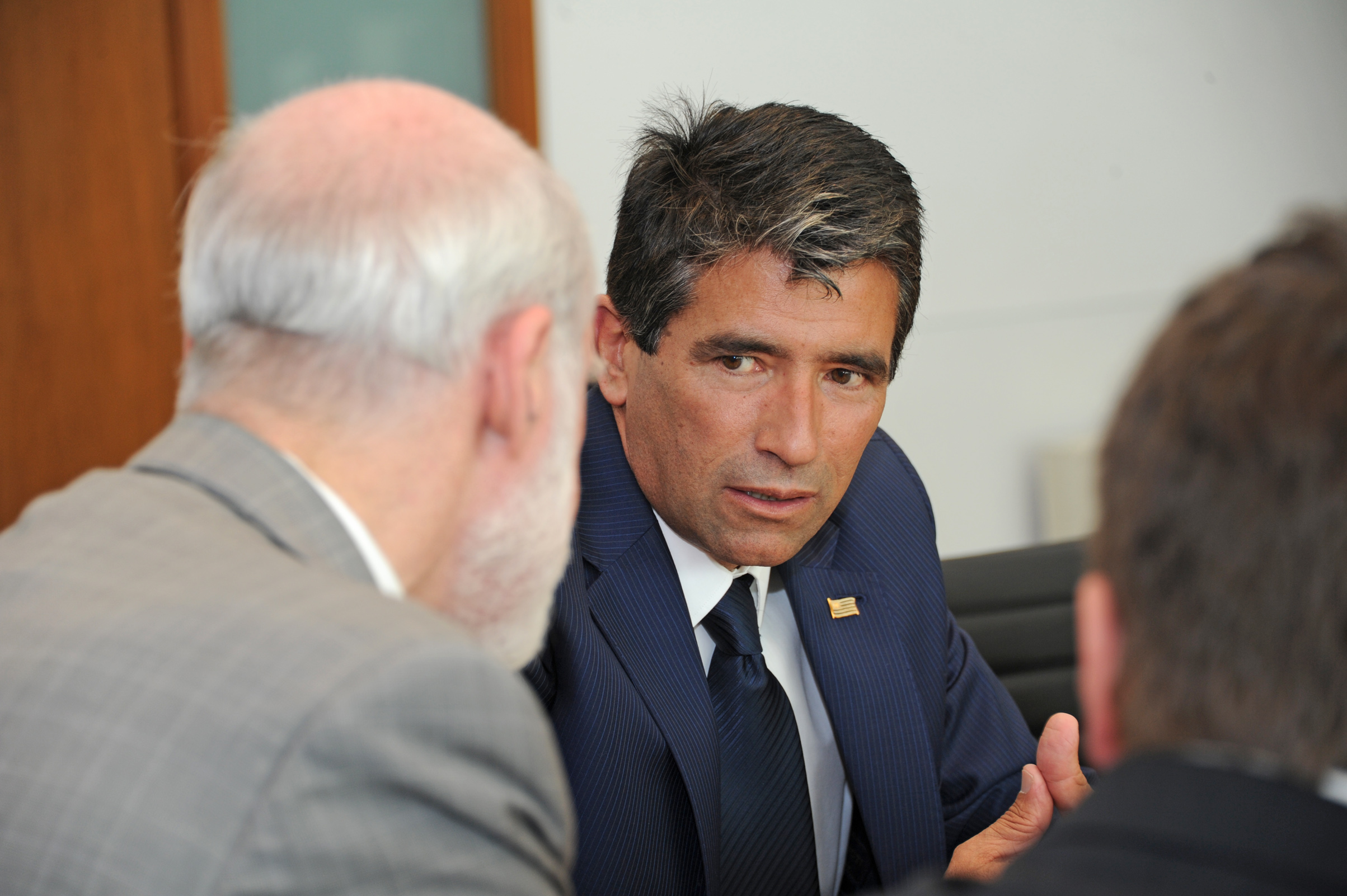 Raúl Sendic, en diálogo con Vint Cerf