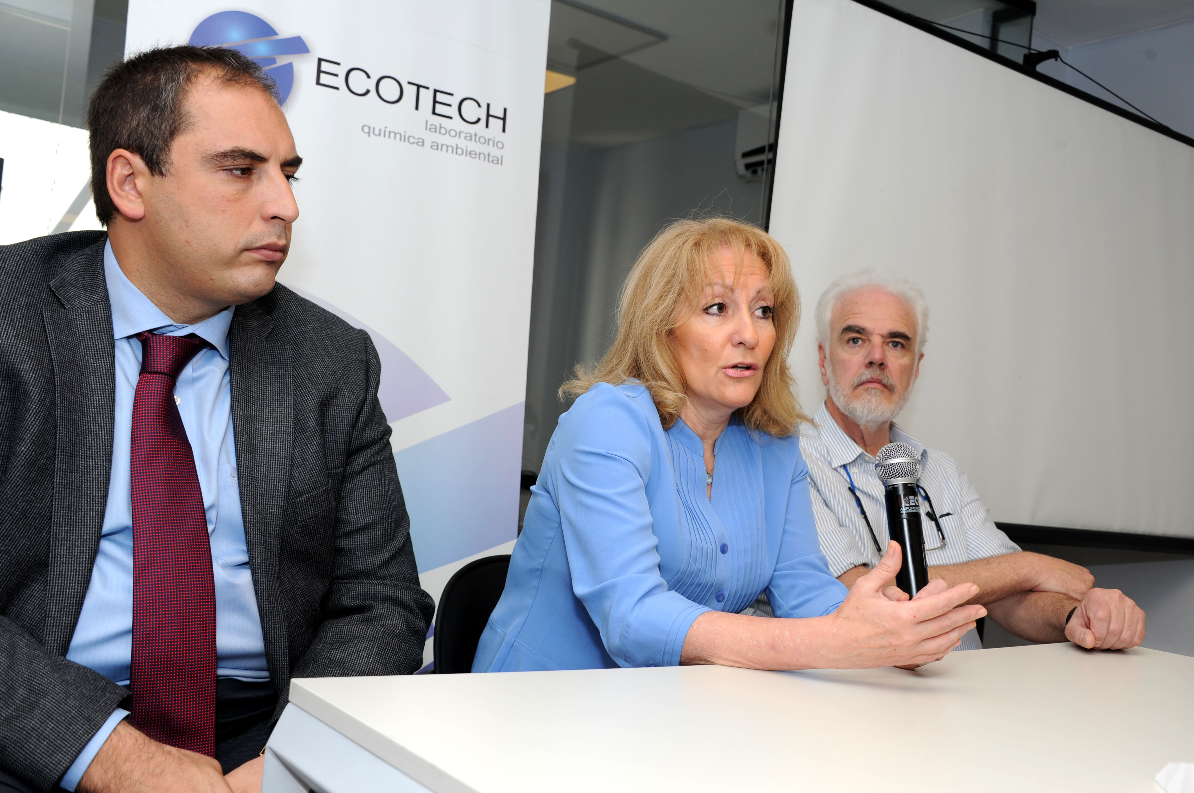 Carolina Cosse y Pablo Ferreri inauguraron el nuevo local del Laboratorio Ecotech