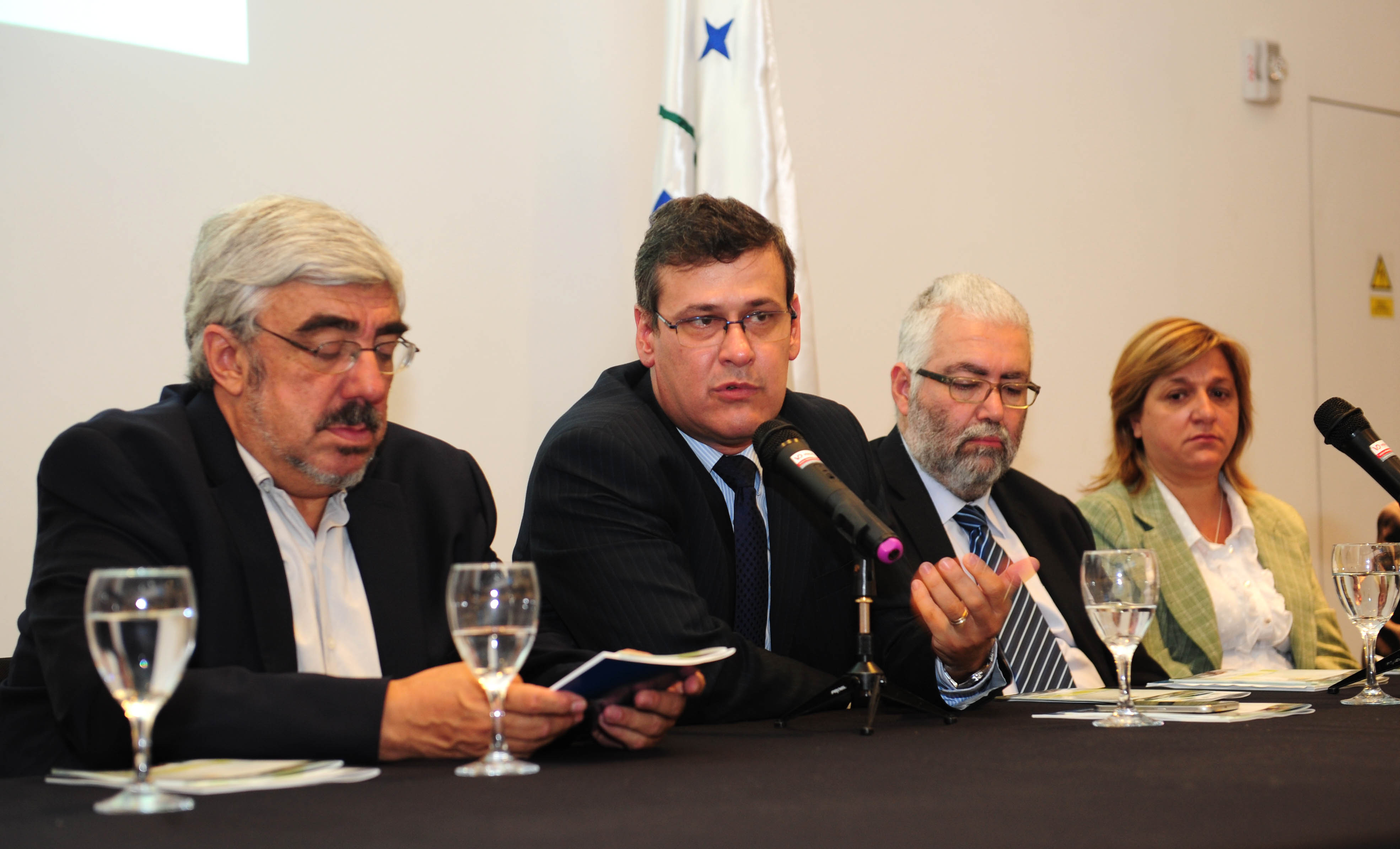 Fiscal de Corte, Jorge Díaz, haciendo uso de la palabra