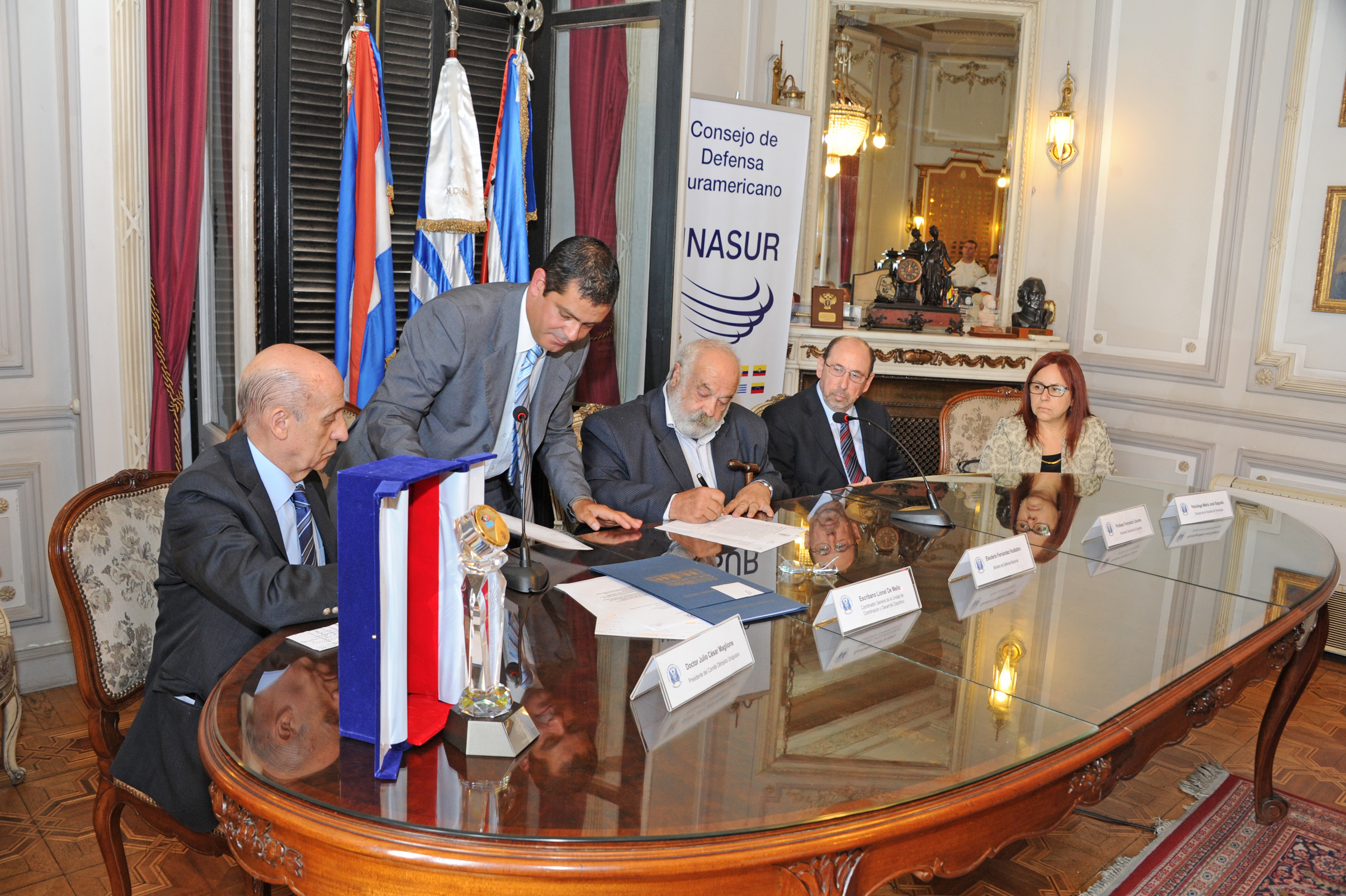 Presentación de actividades coordinadas entre el Ministerio de Defensa Nacional y la Secretaría Nacional del Deporte