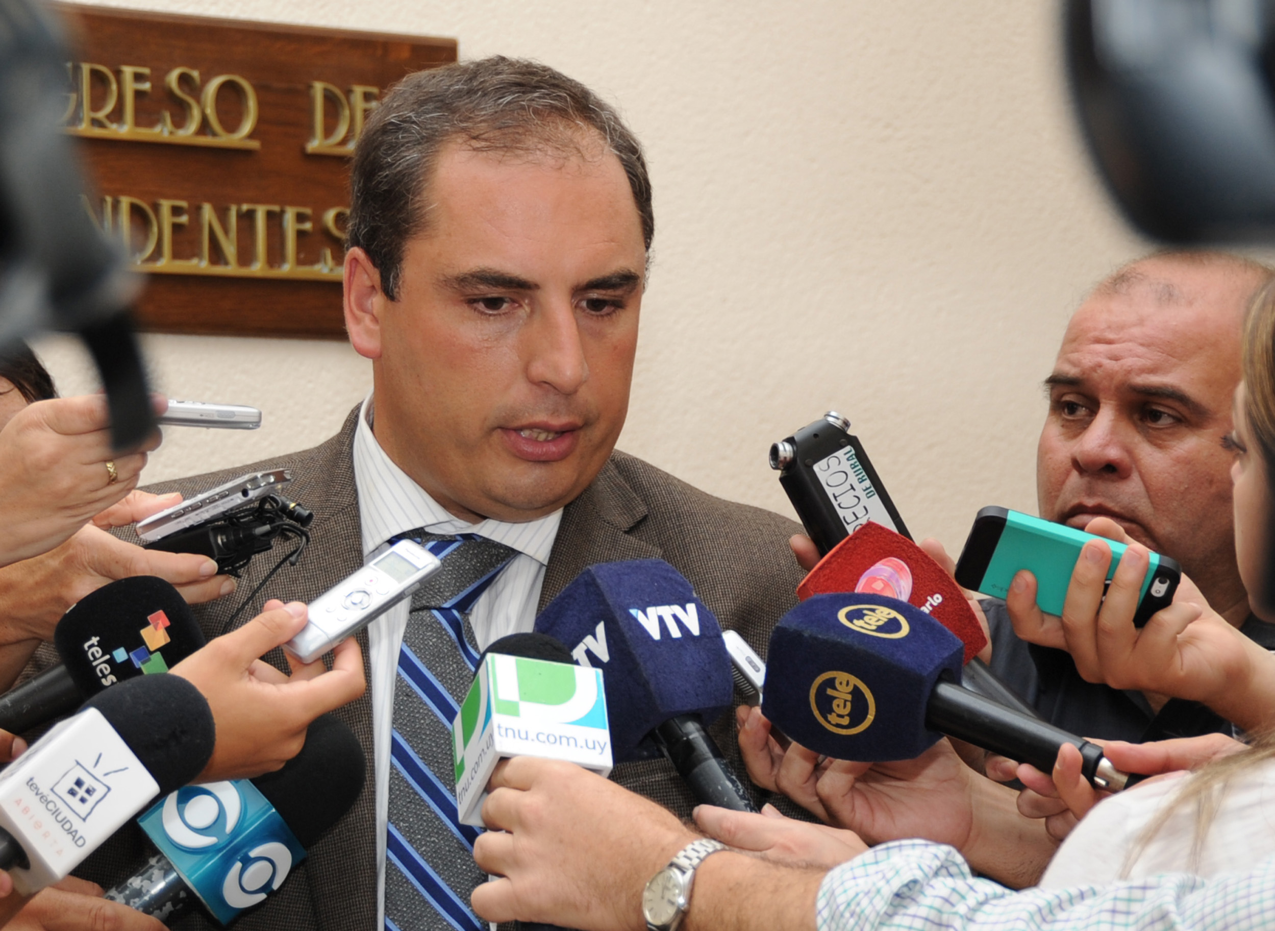 Subsecretario Pablo Ferreri en declaraciones a la prensa