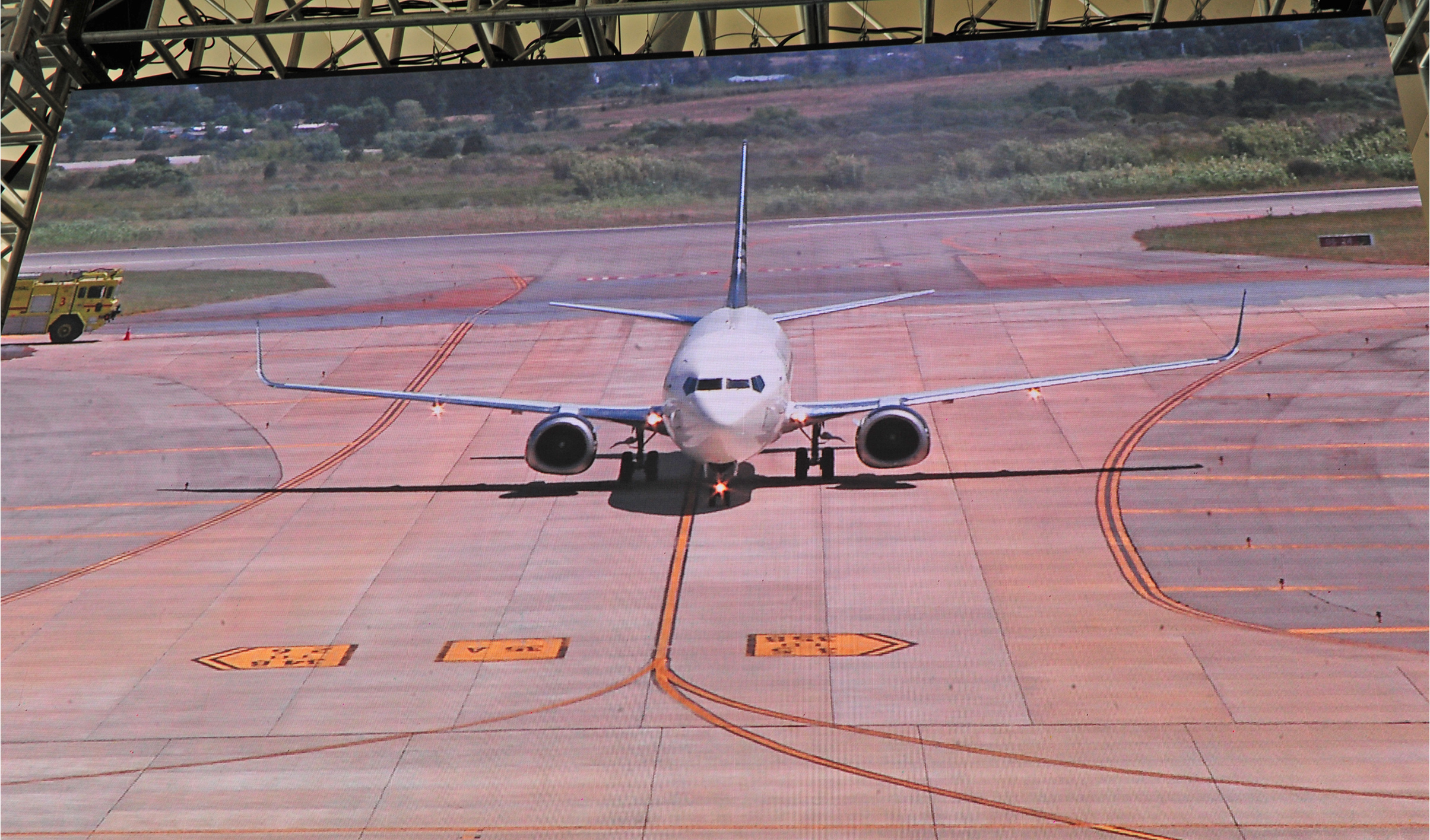 Bautismo de avión y vuelo inaugural de Alas Uruguay