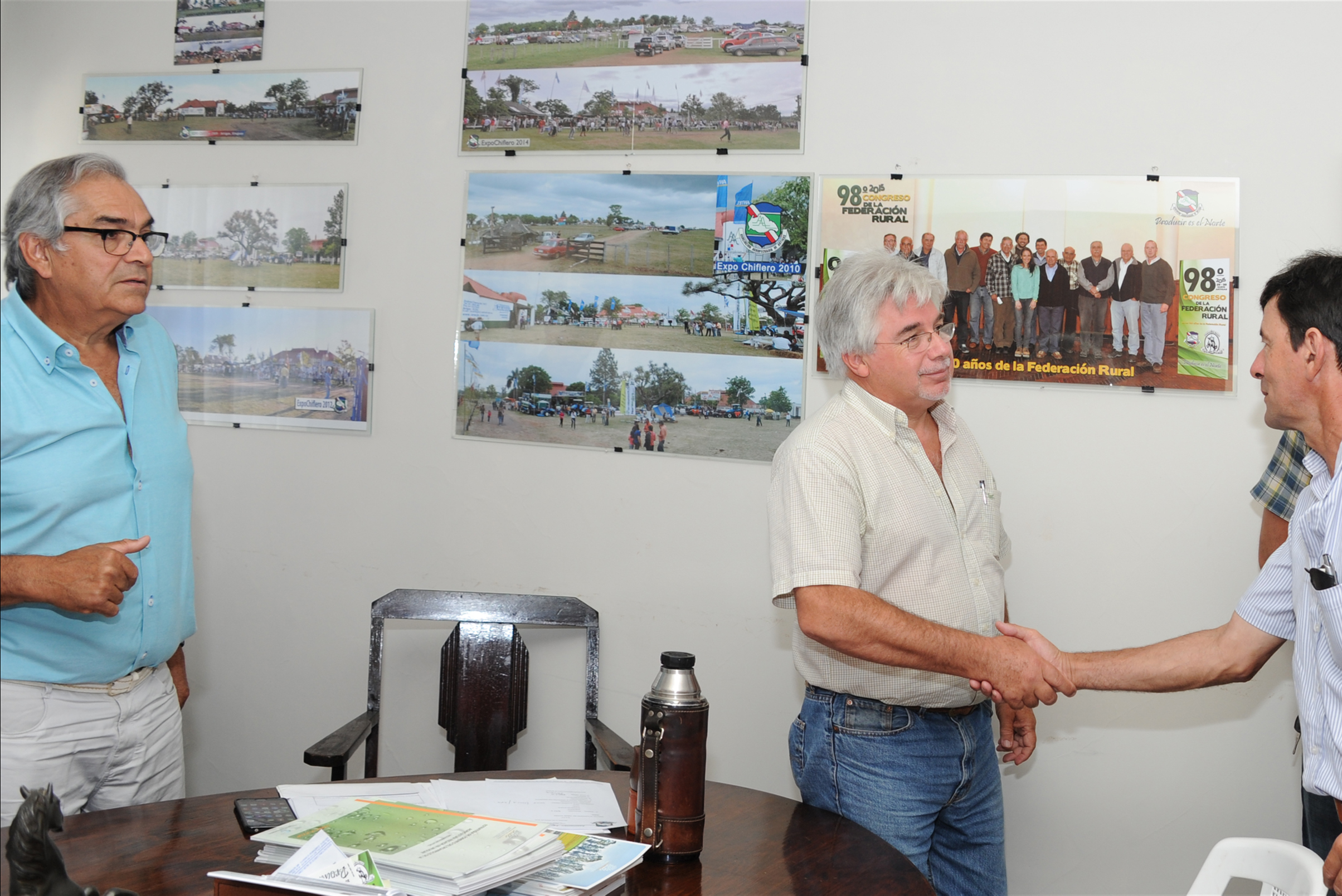 Ministro Aguerre y autoridades del MGAP se reunieron con productores del departamento