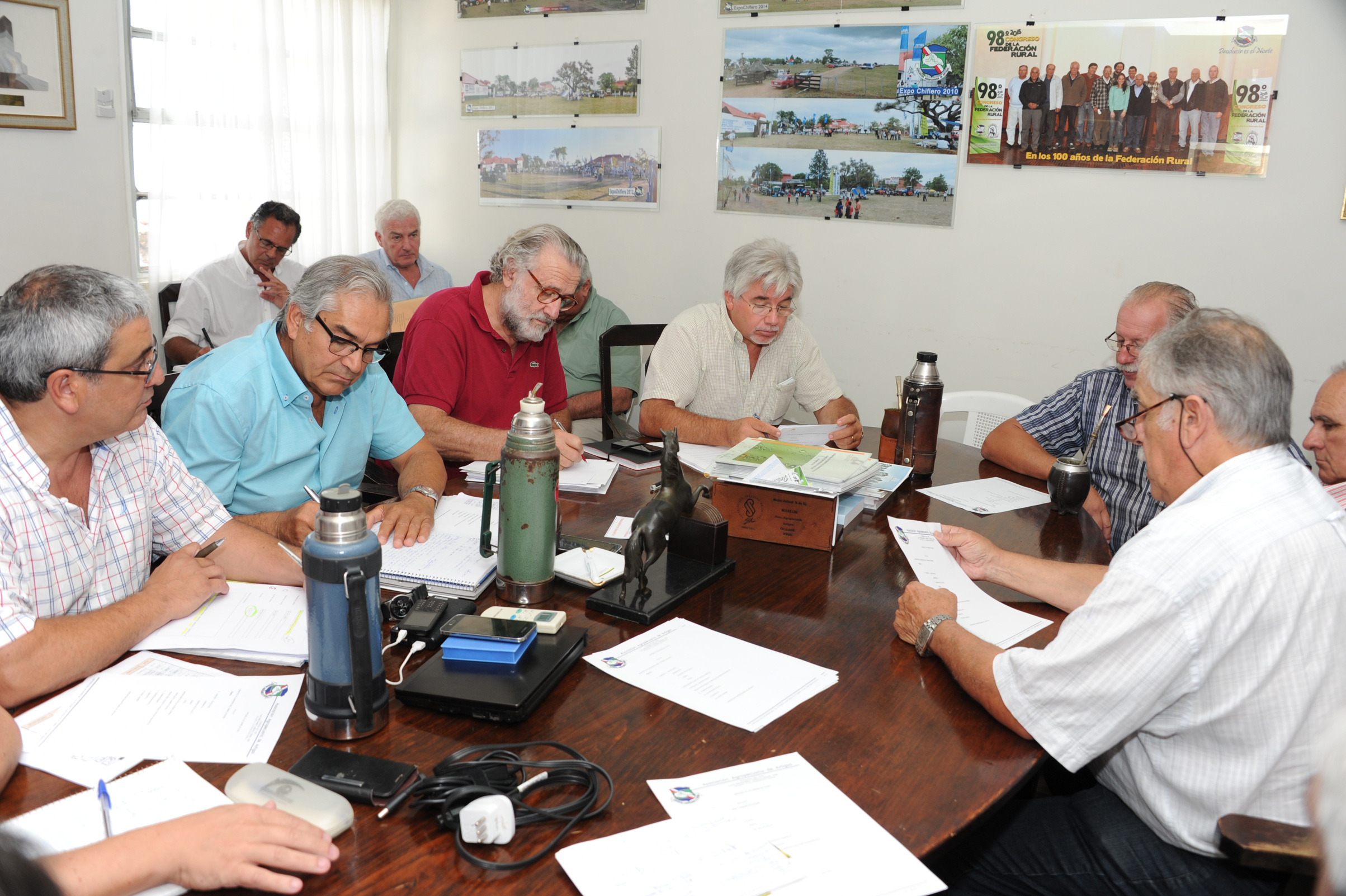 Ministro Aguerre y autoridades del MGAP se reunieron con productores del departamento