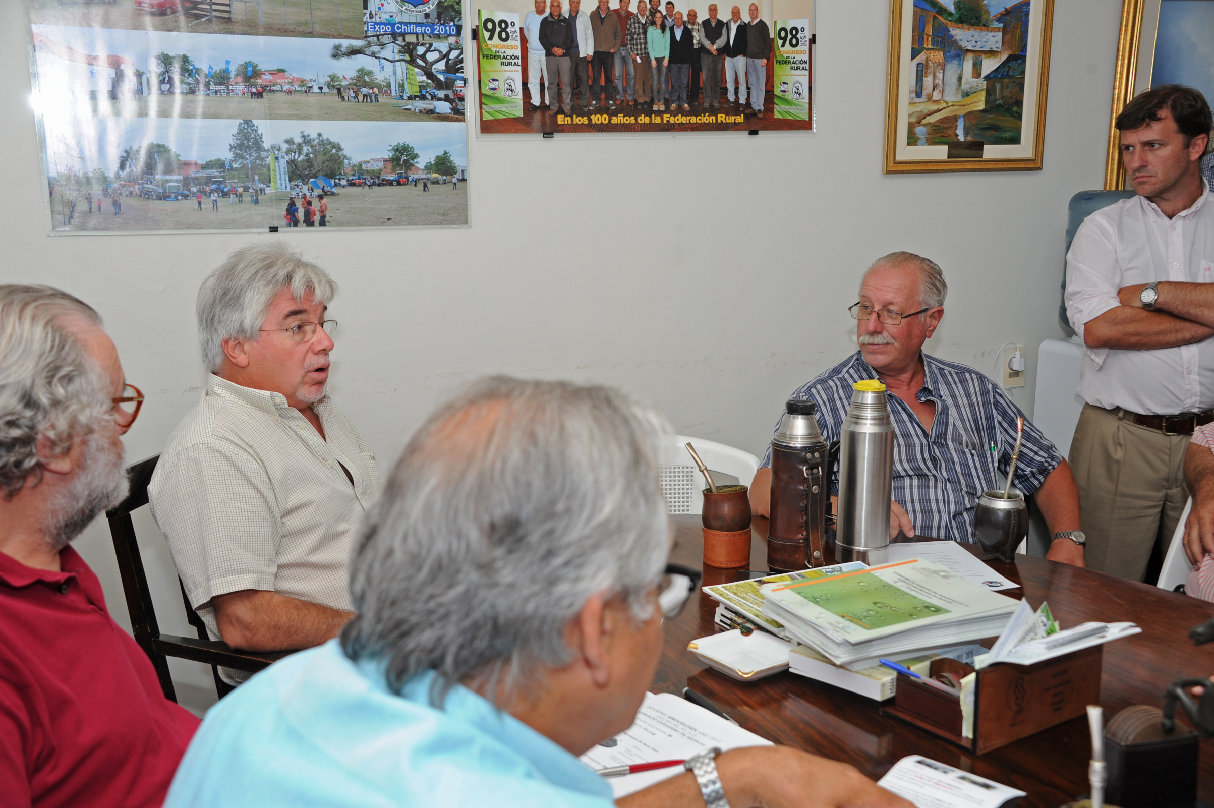 Ministro Aguerre y autoridades del MGAP se reunieron con productores del departamento