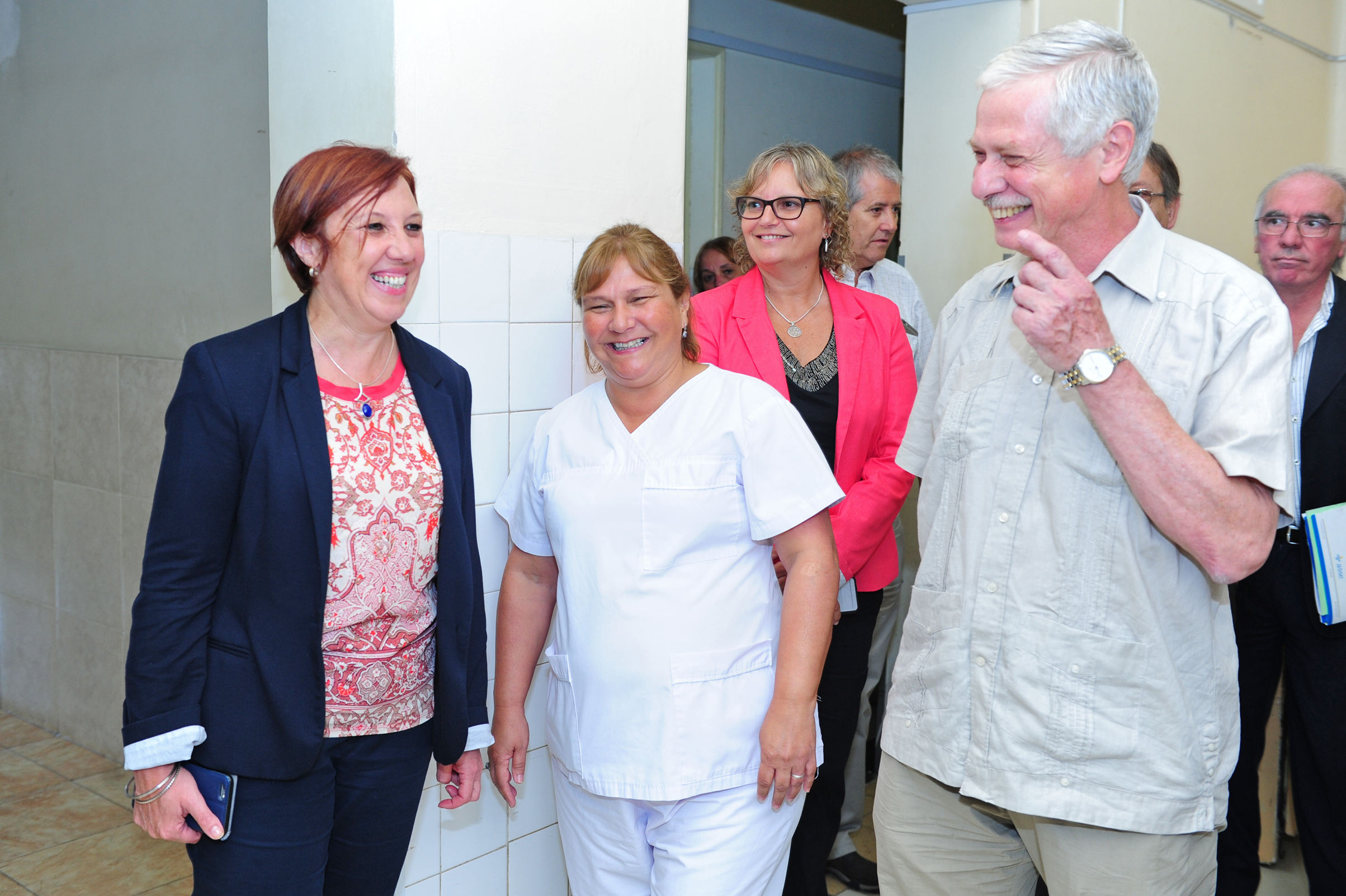 Jorge Basso y autoridades del Ministerio de Salud Pública realizaron una visita al Hospital de Artigas