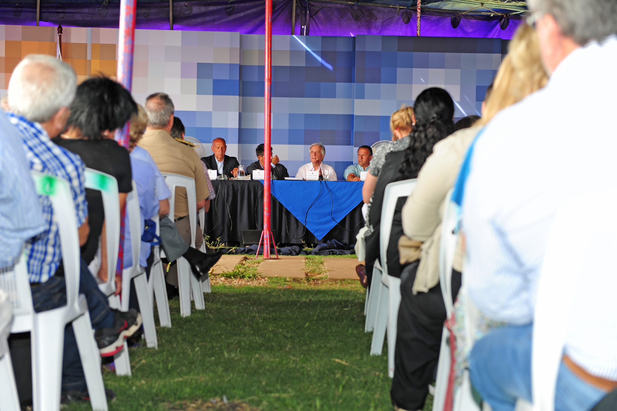Consejo de Ministros en Pueblo Sequeira, Artigas