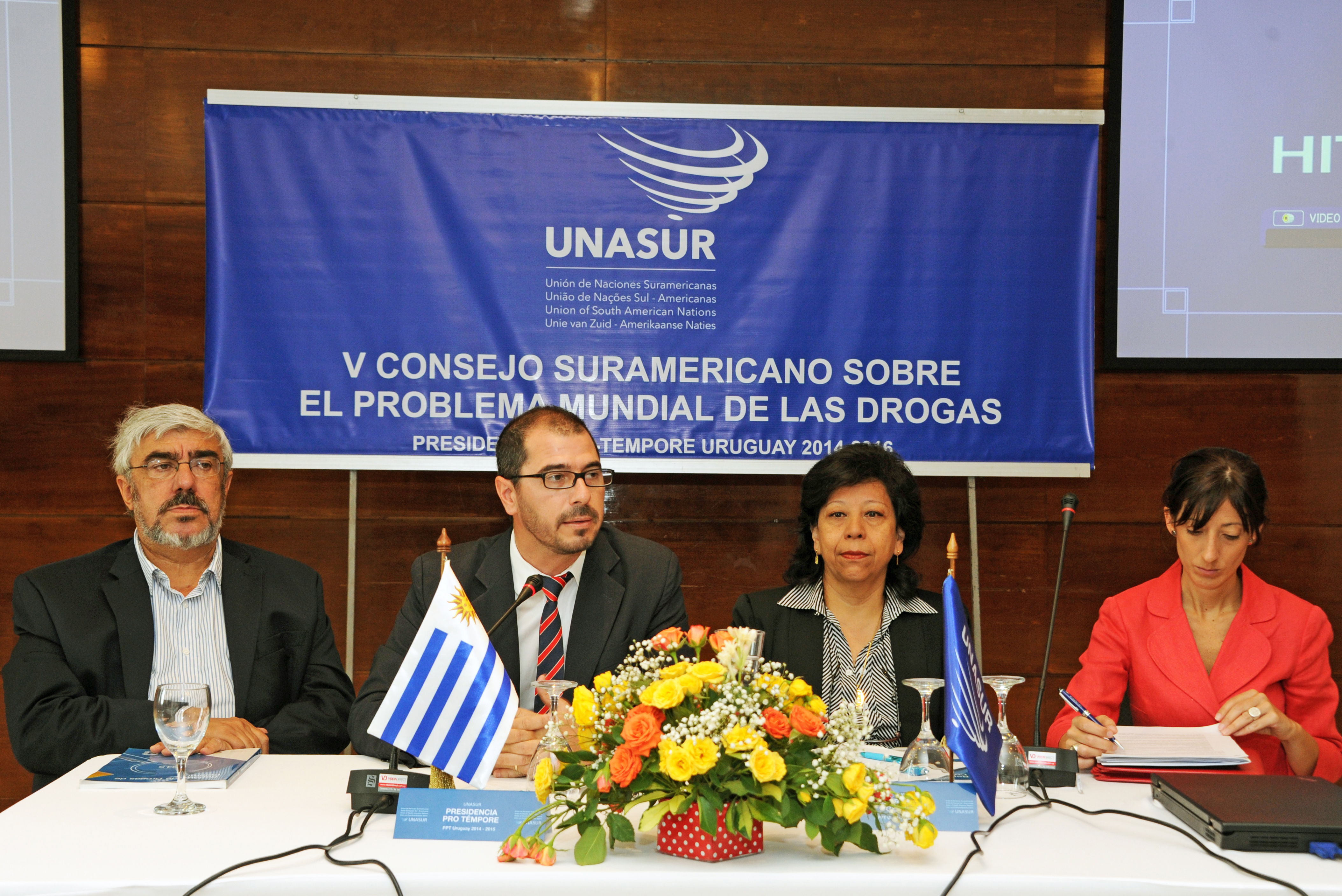 Juan Andrés Roballo, Prosecretario de la Presidencia de la República y Presidente de la Junta Nacional de Drogas