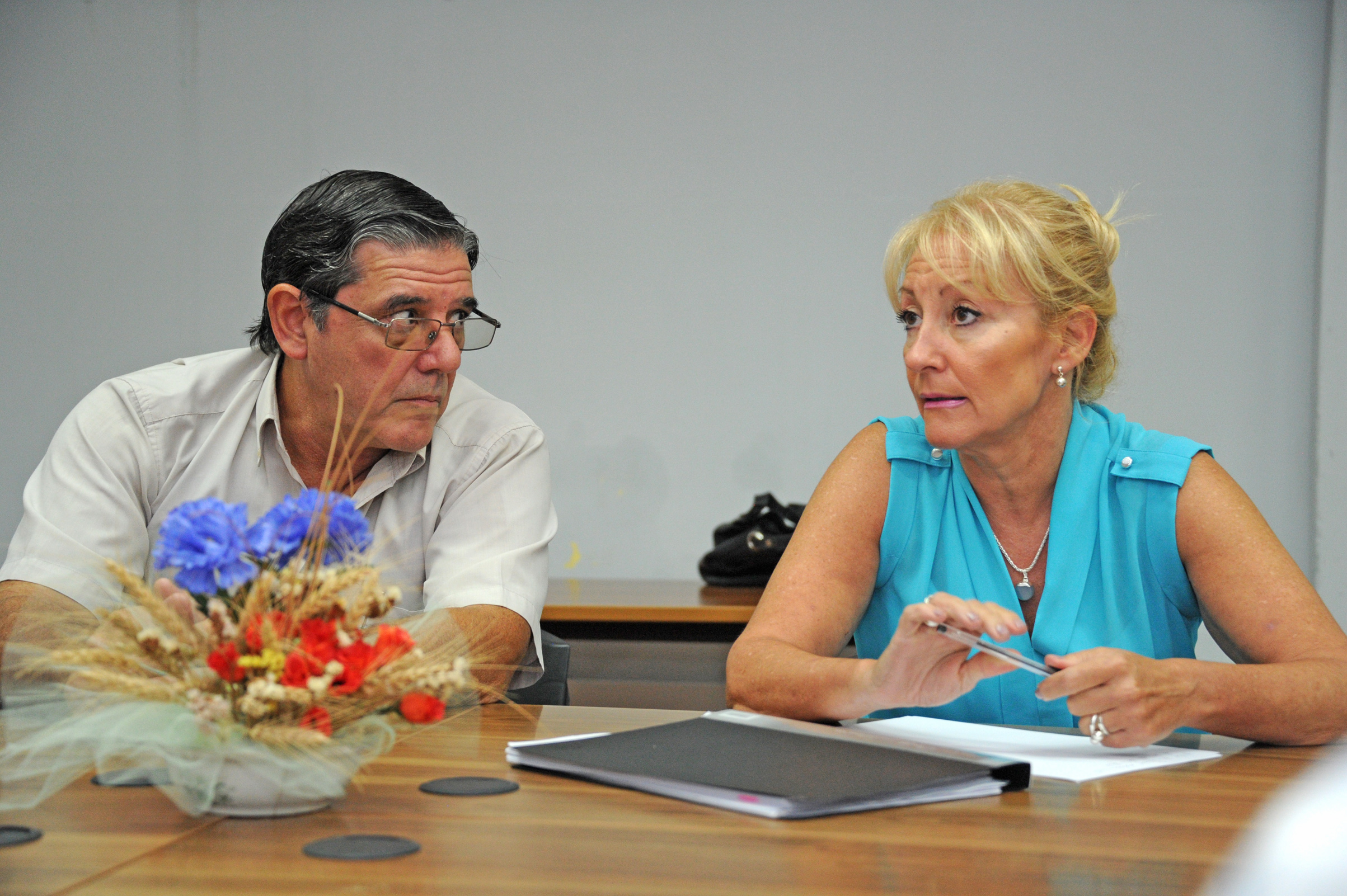 Ministra Carolina Cosse con trabajadores, cooperativiastas y empresarios de Paysandú