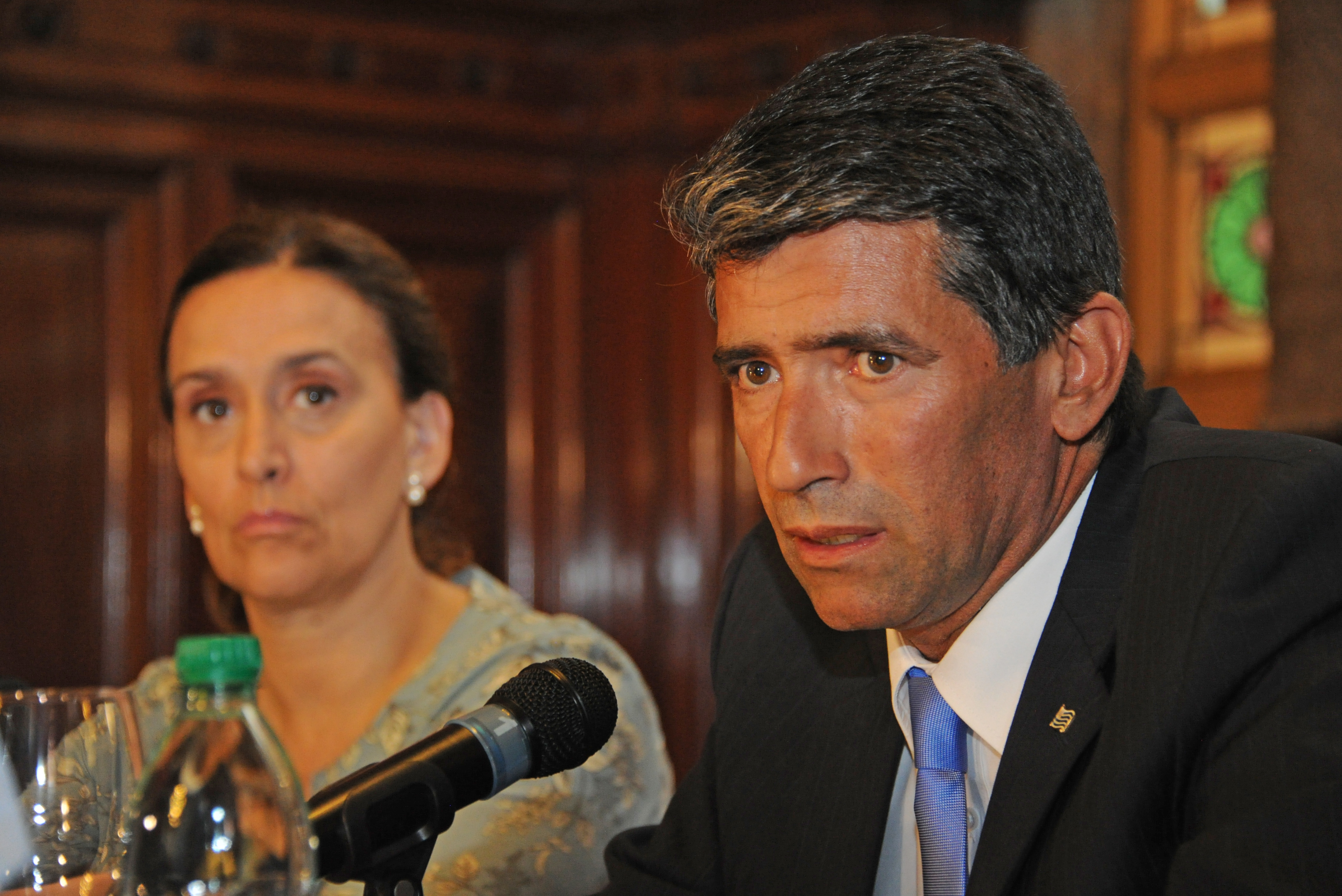 Vicepresidentes Raúl Sendic y Gabriela Michetti