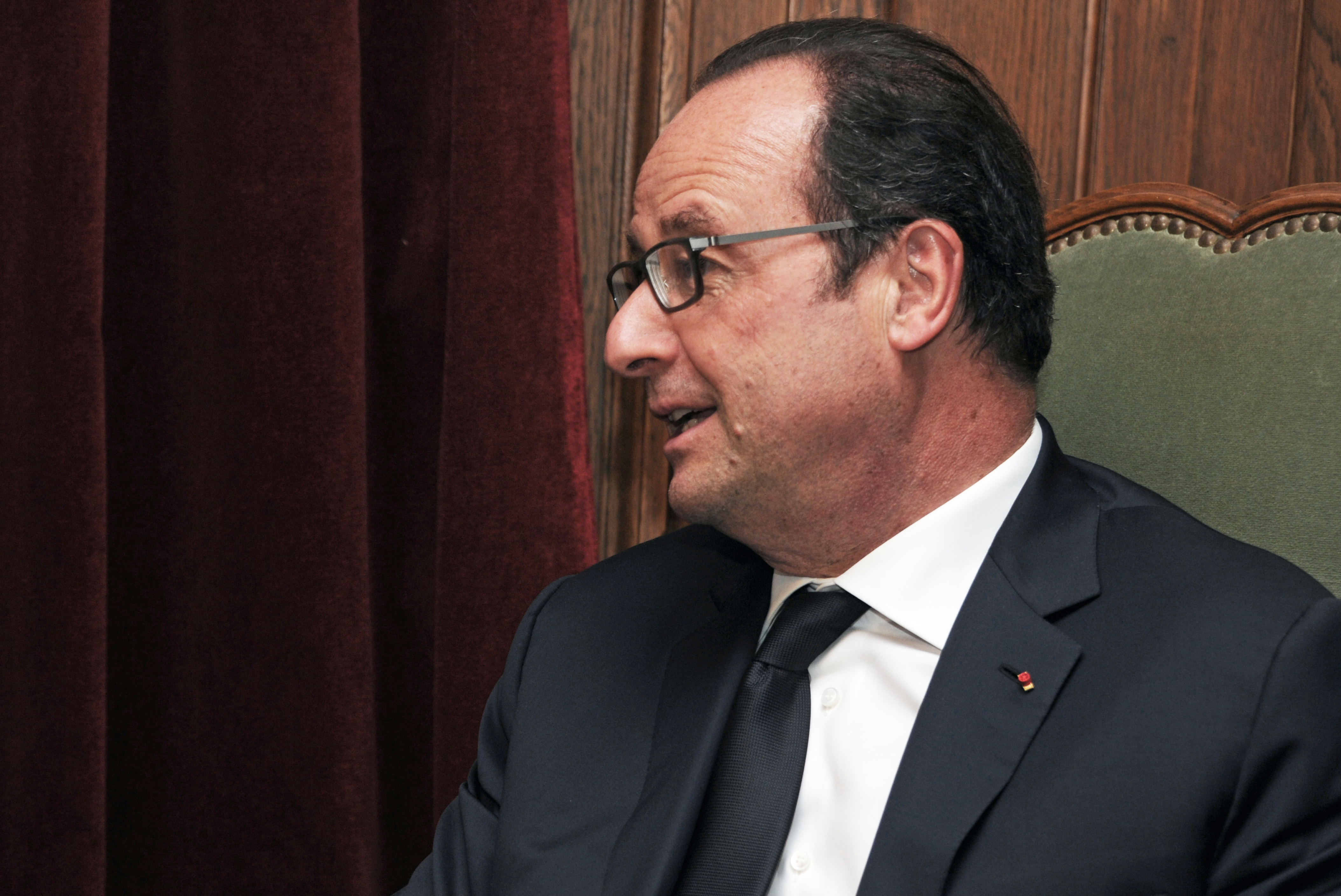 Tabaré Vázquez recibió a su par francés, Francoise Hollande
