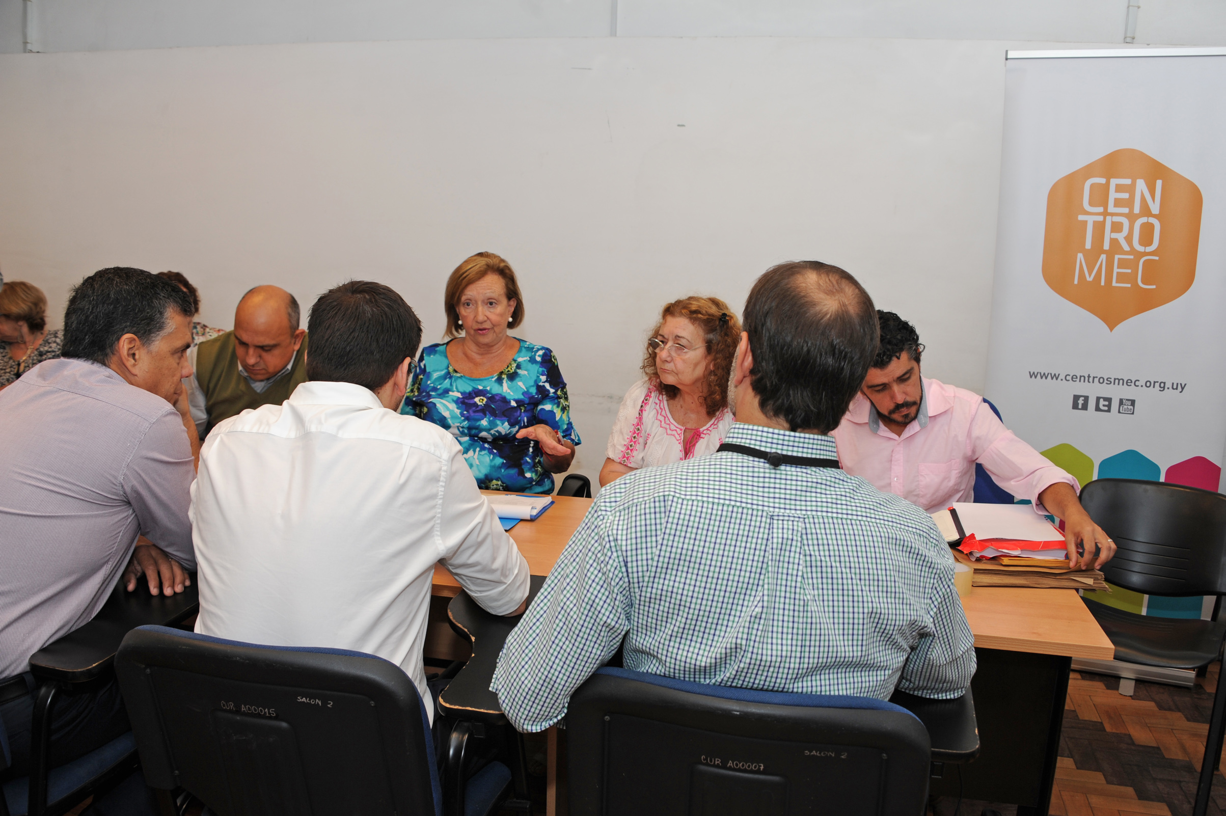 Ministra Muñoz y autoridades del MEC en reuniones previas al Consejo de Ministros