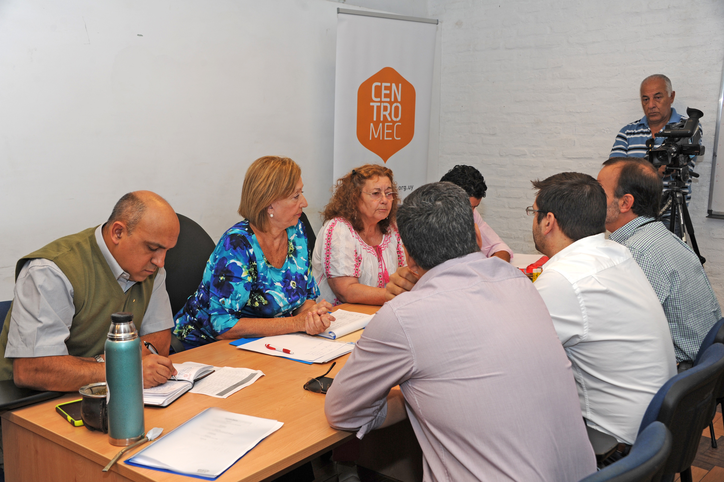 Ministra Muñoz y autoridades del MEC en reuniones previas al Consejo de Ministros