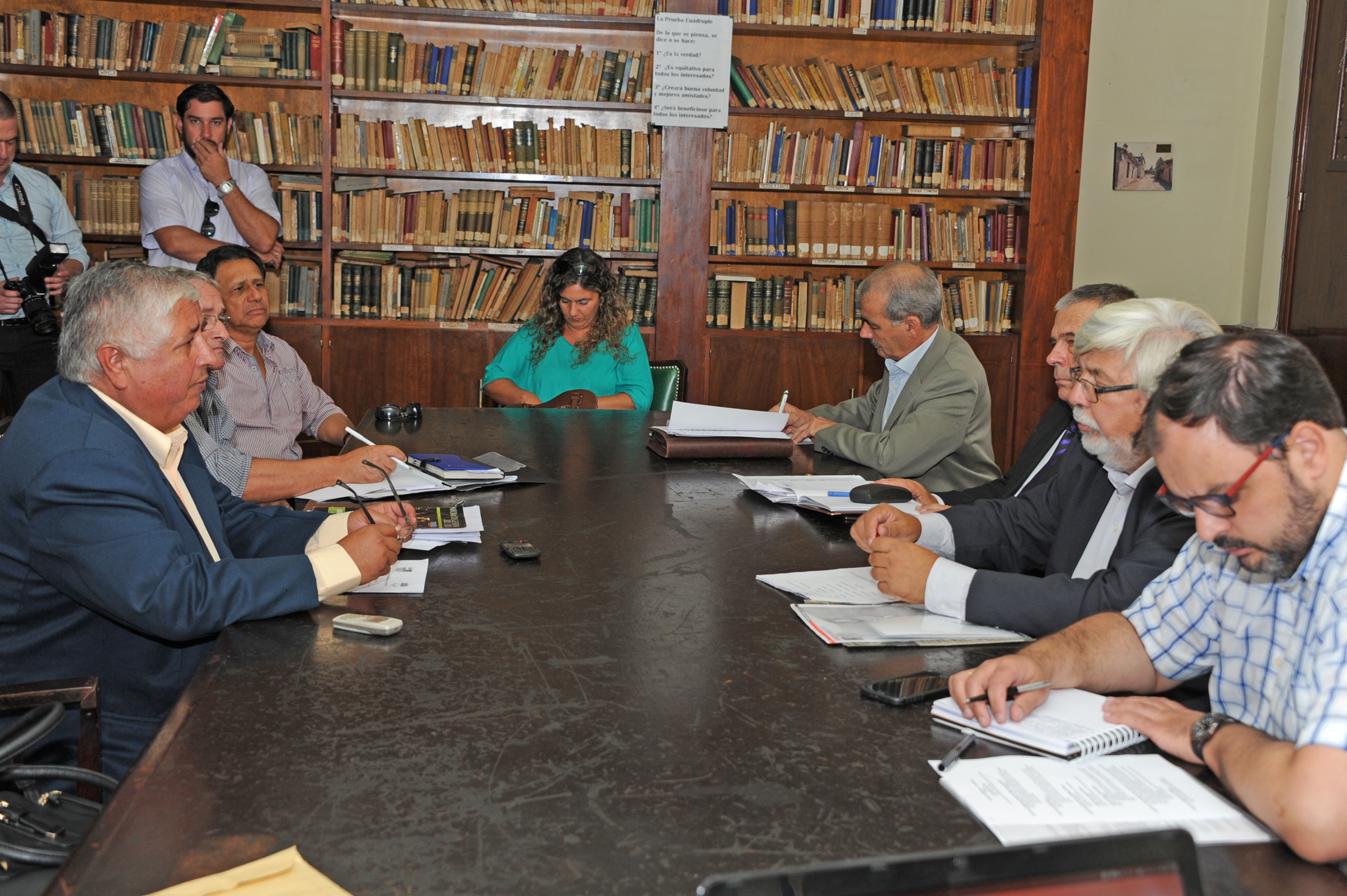 Eduardo Bonomi, junto a autoridades del Ministerio del Interior, brindaron diversas audiencias en Rivera