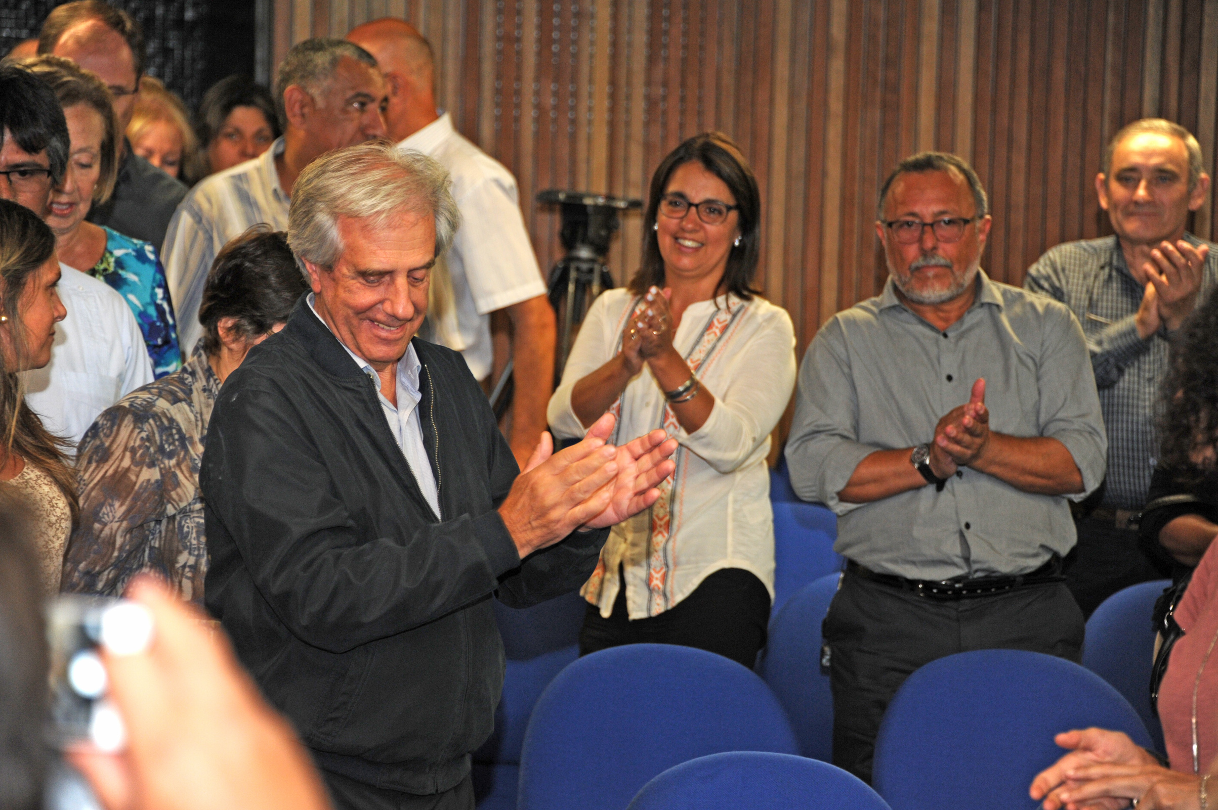 Llegada del Presidente Vázquez
