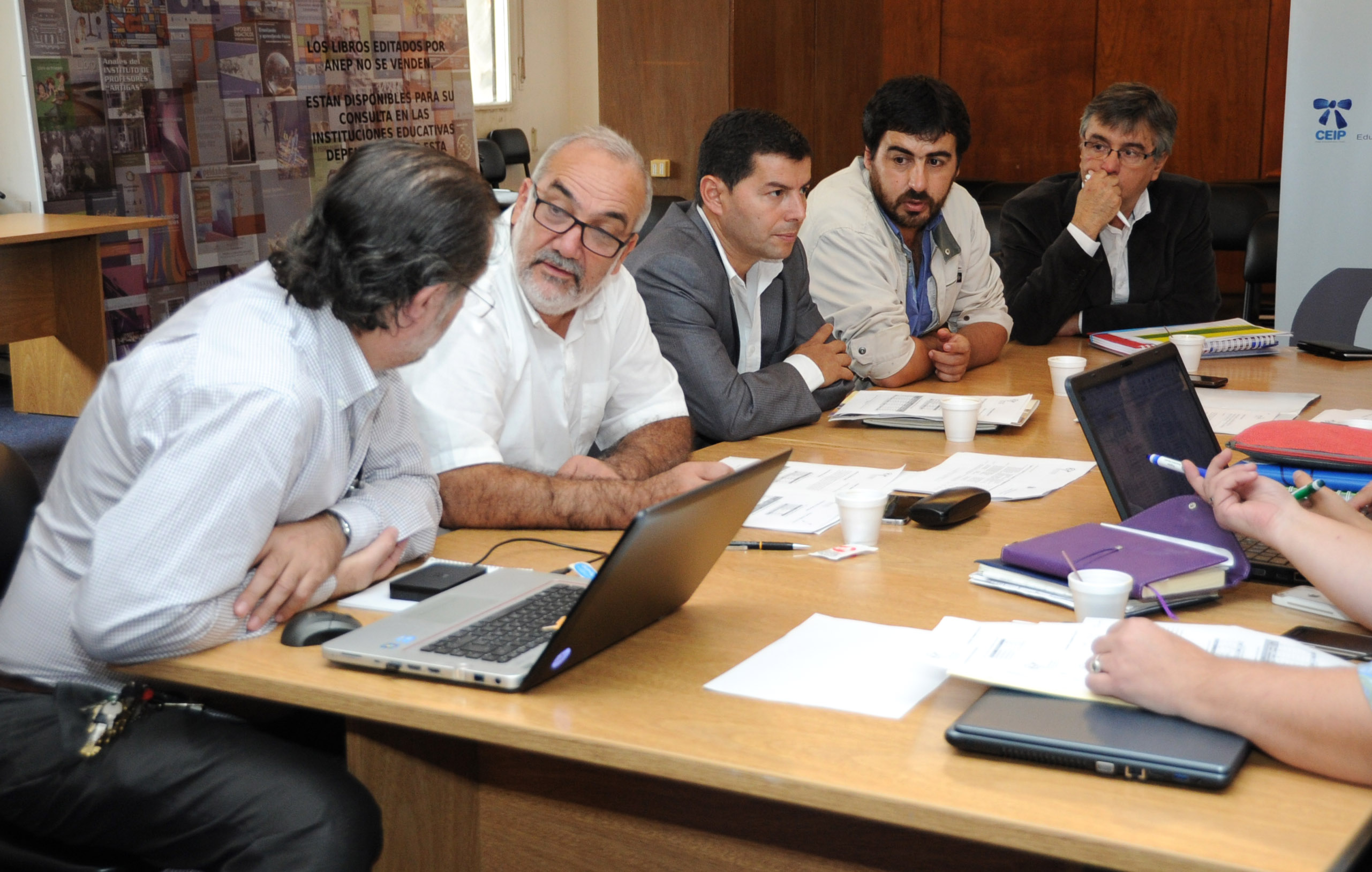 Wilson Netto recibió a los representantes de los medios comunicación