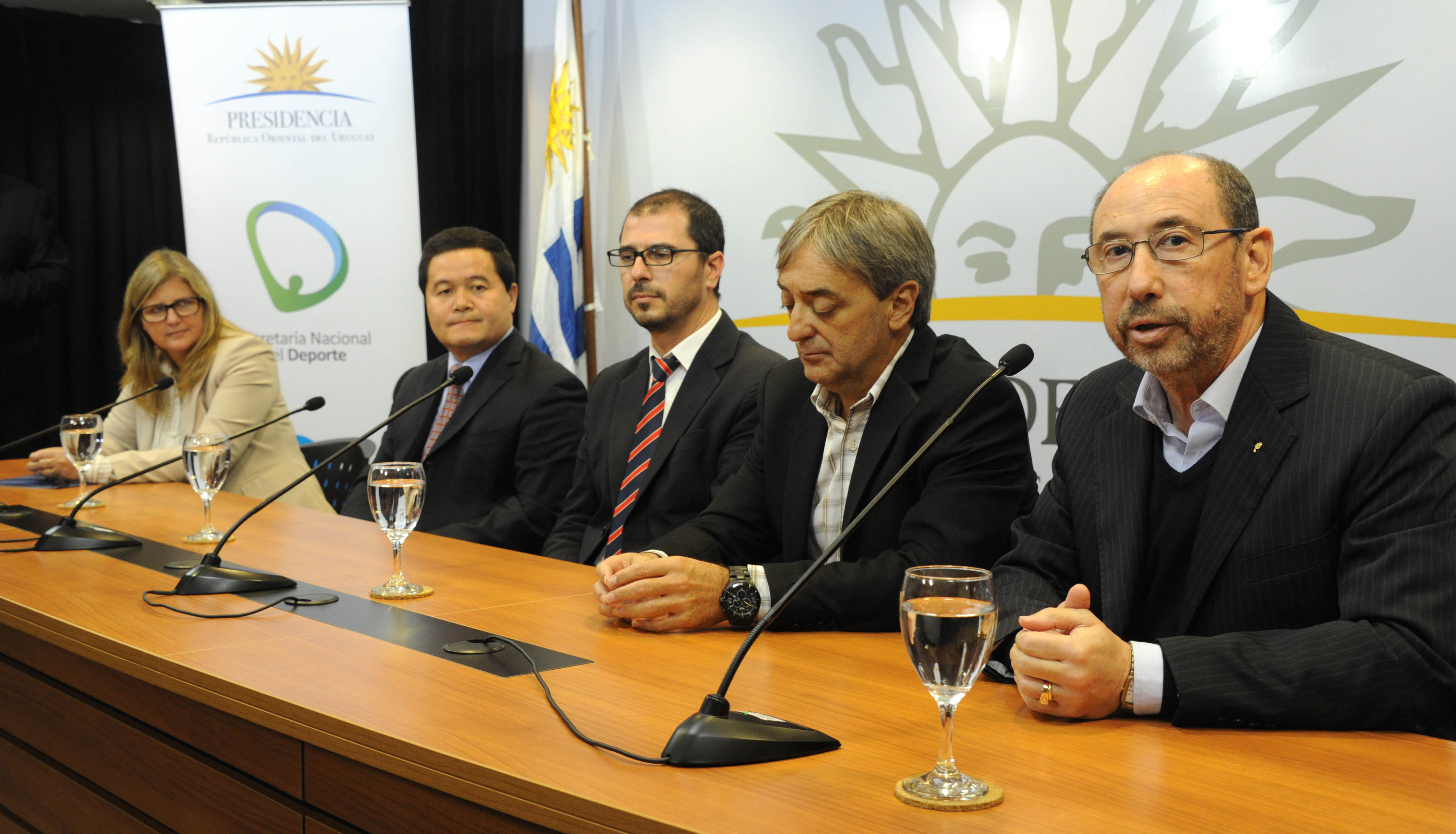 Subsecretario nacional del Deporte, Alfredo Etchandy