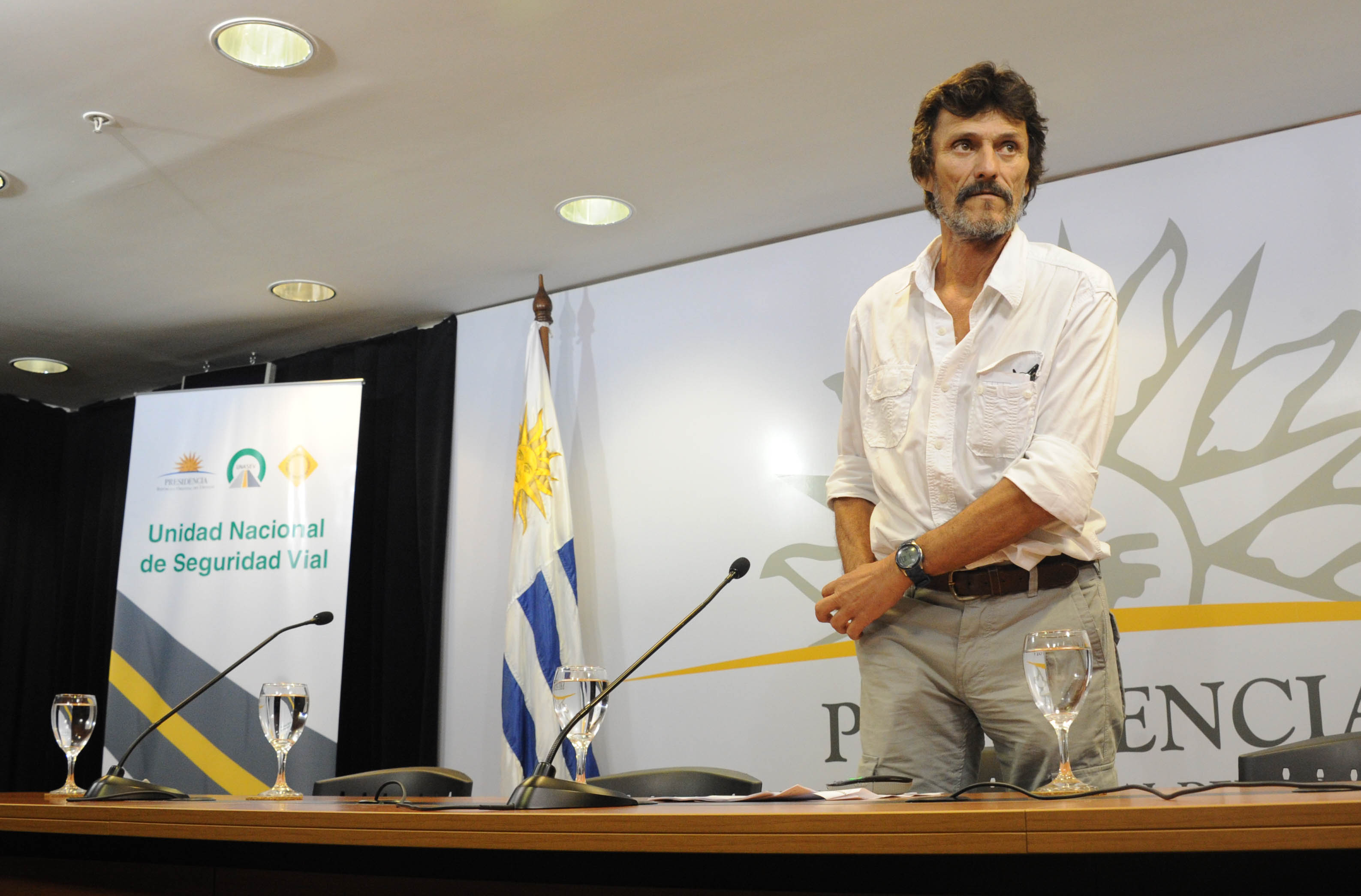 Presidente de la Unidad Nacional de Seguridad Vial, Gerardo Barrios