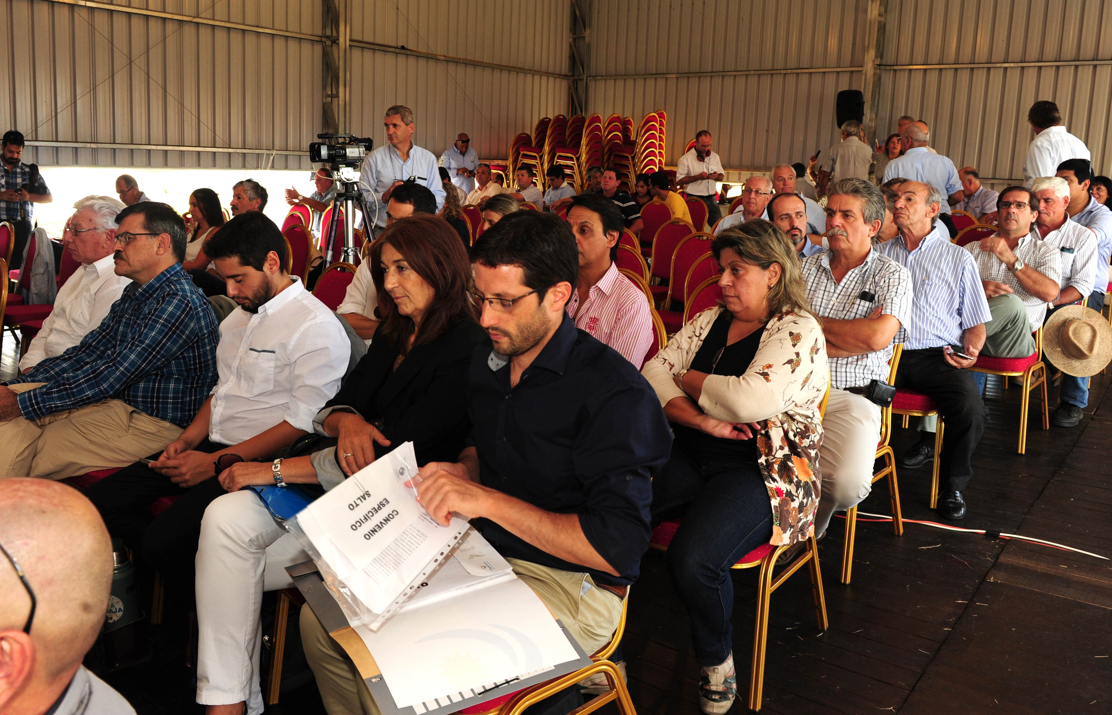 Reunión del Congreso de Intendentes en la Expoactiva de Soriano