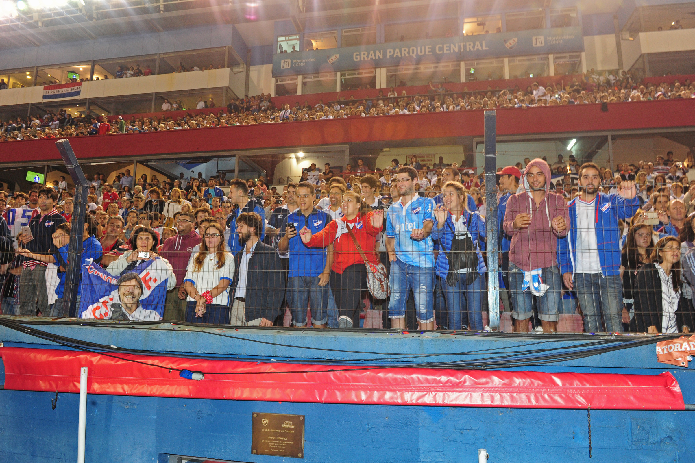 Hinchada del Club Nacional de Fútbol