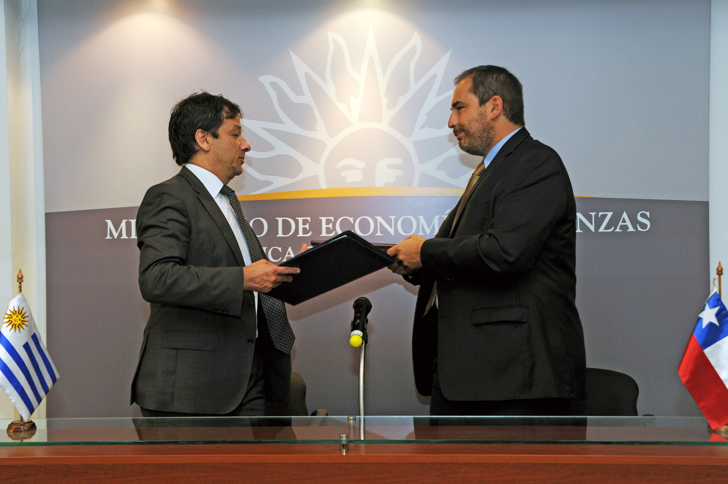 Subsecretario de Economía Pablo Ferreri y su homónimo del Ministerio de Hacienda, Alejandro Micco