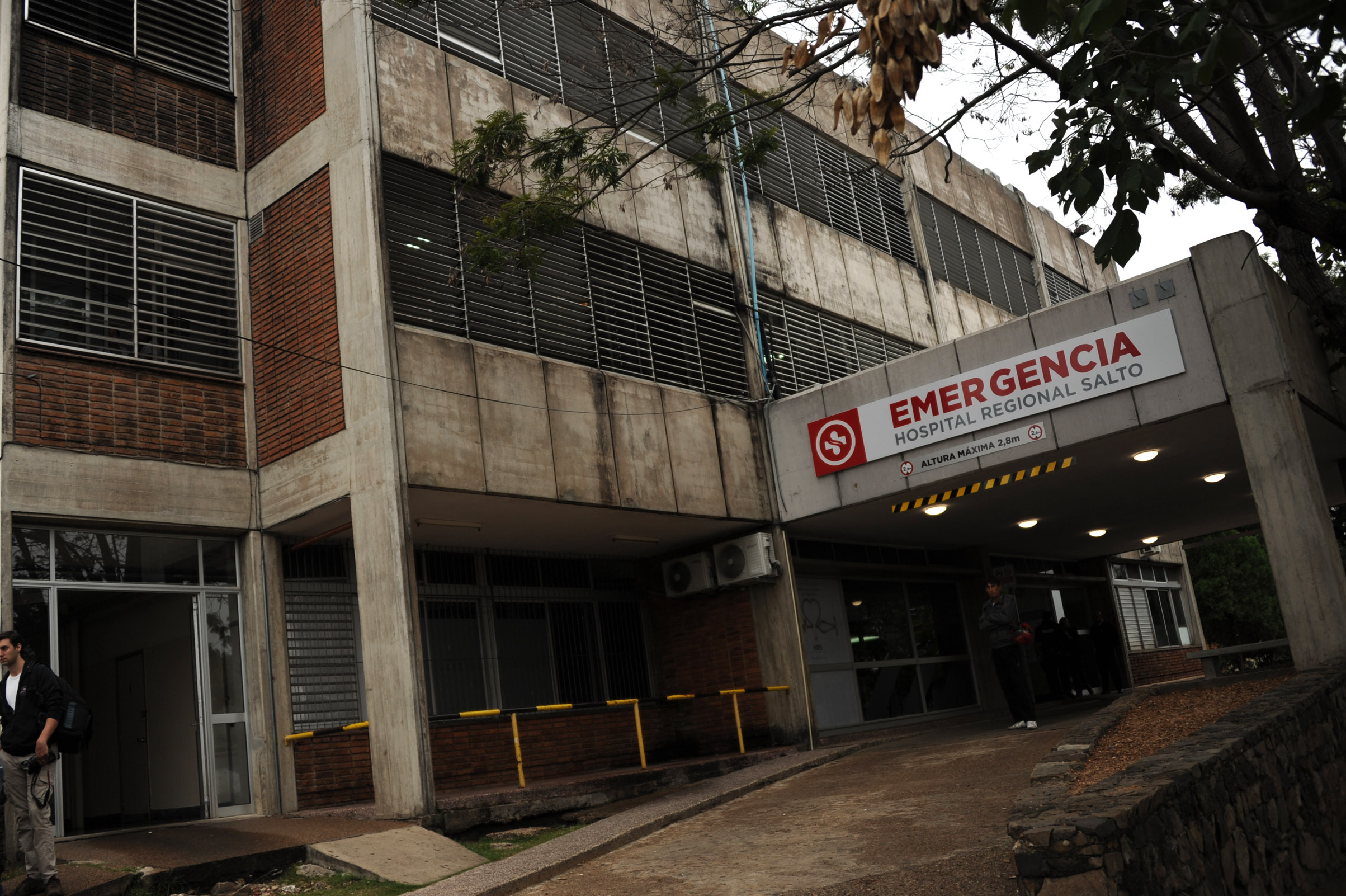 Fachada del Hospital de Salto
