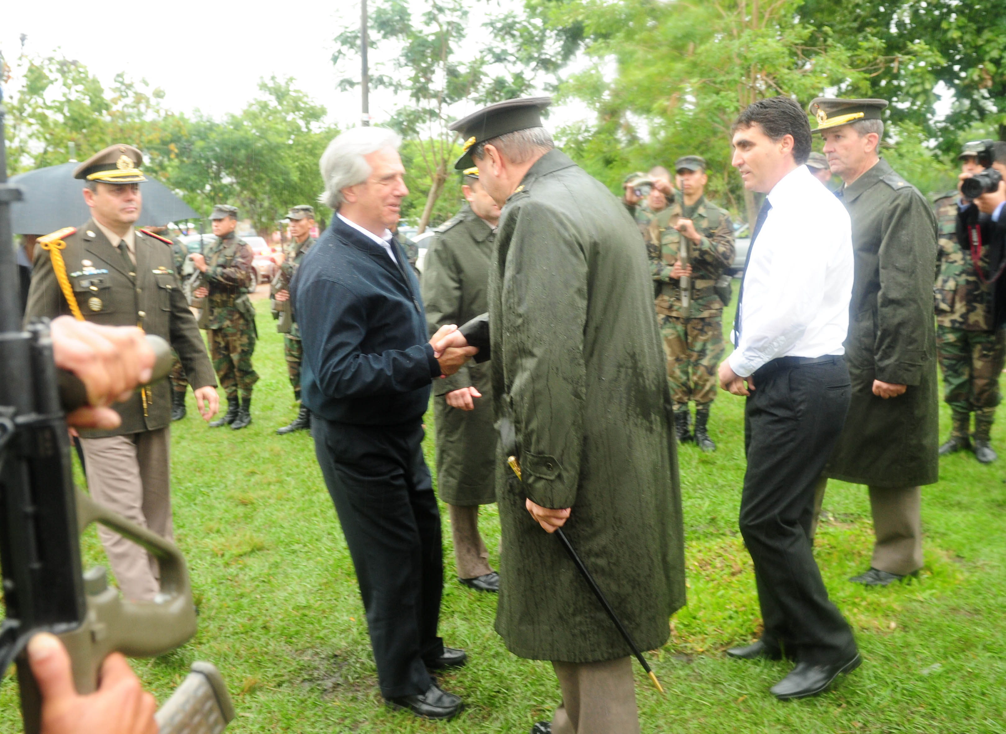 Llegada del Presidente Tabaré Vázquez