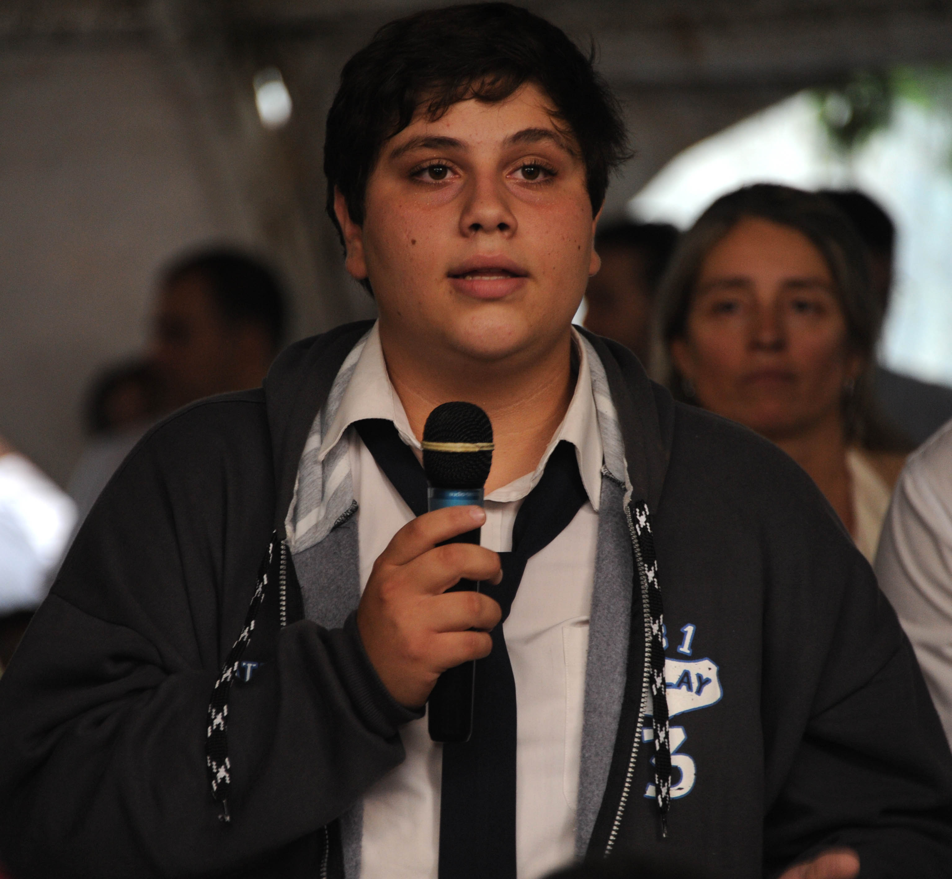 Estudiante de bachillerato del liceo San Antonio