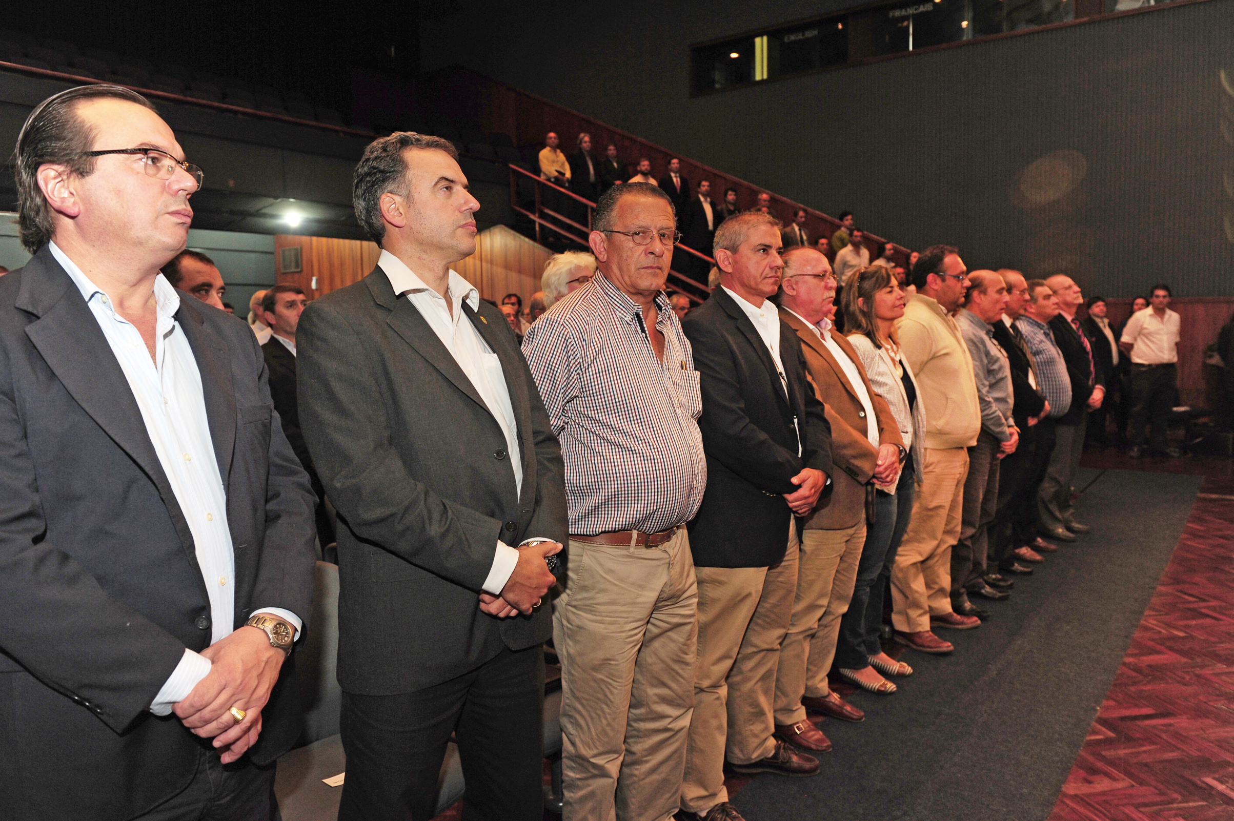 Autoridades presentes en el marco del Plenario Nacional de Municipios 2015 - 2020