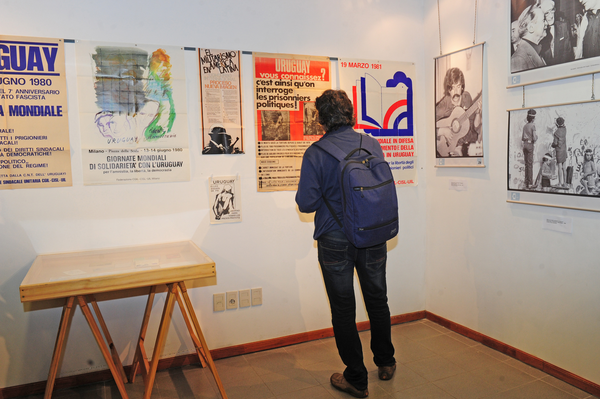 Apertura de la muestra "Exilios. Ellos en nosotros, 40 años"