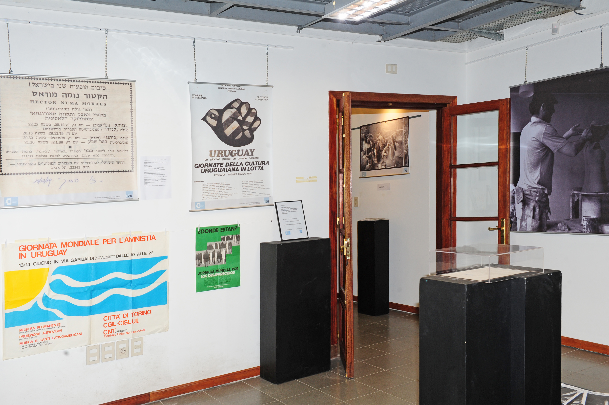 Apertura de la muestra "Exilios. Ellos en nosotros, 40 años"