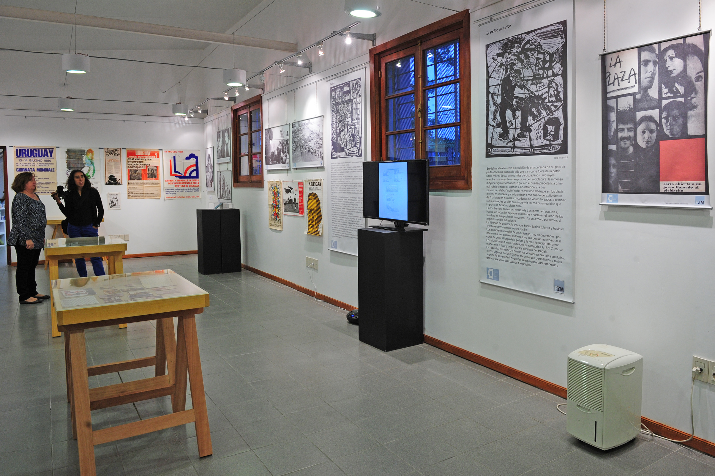 Apertura de la muestra "Exilios. Ellos en nosotros, 40 años"