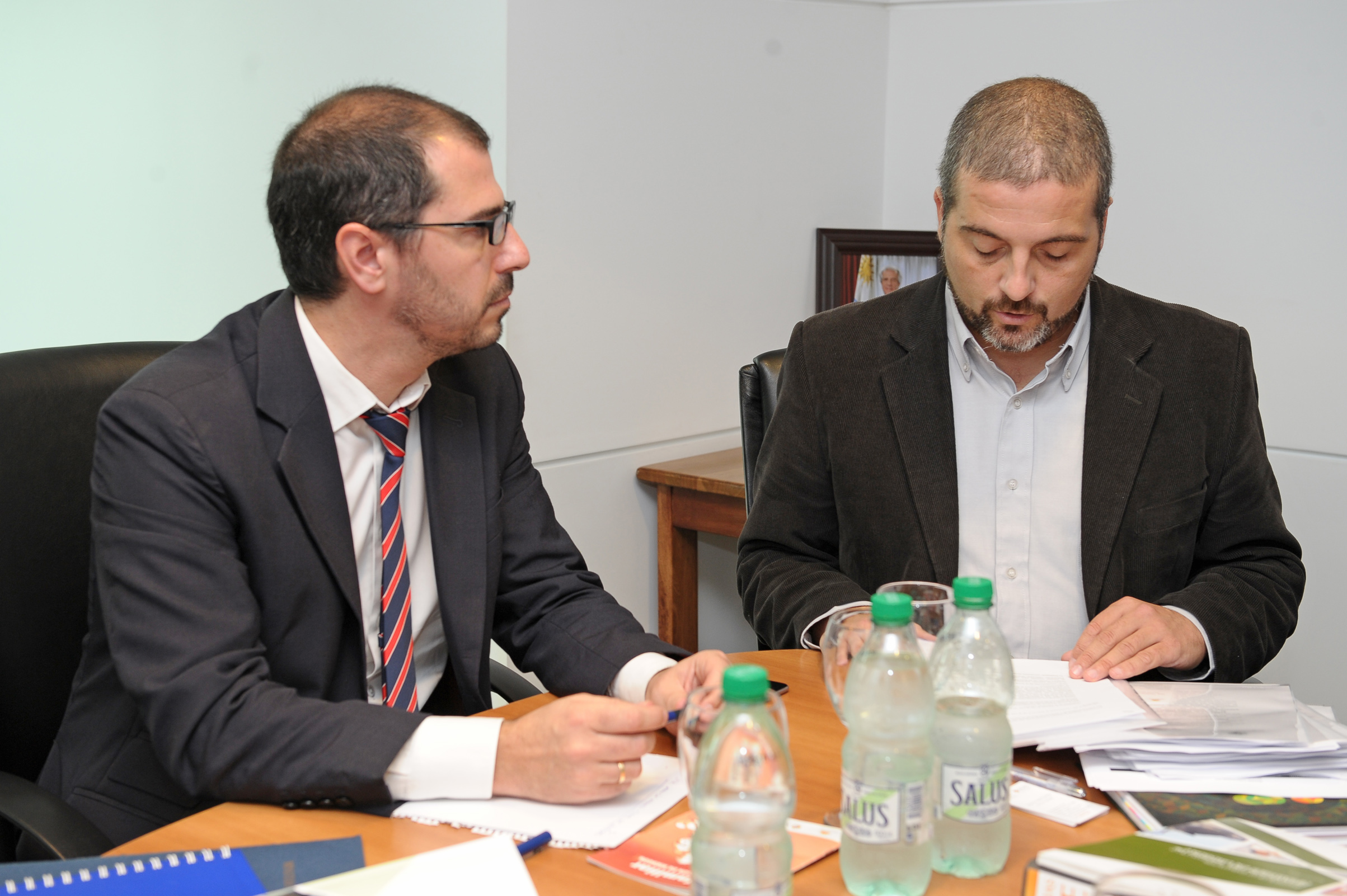 Prosecretario de Presidencia de la República, Juan Andrés Roballo, encabezó la reunión de la Reunión de la Junta Nacional de Emergencias