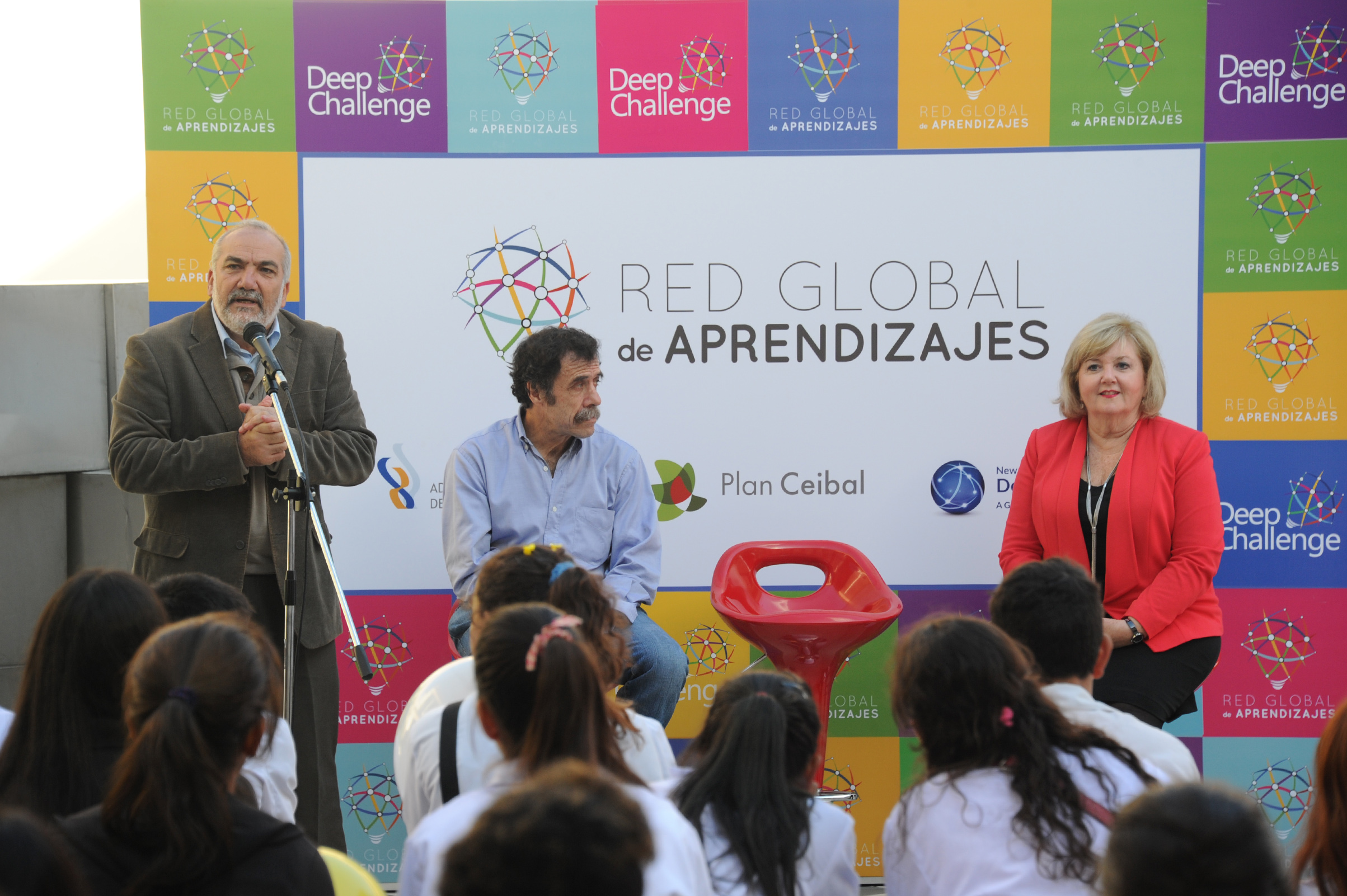 Presidente de ANEP, Wilson Netto, dirigiéndose a los presentes