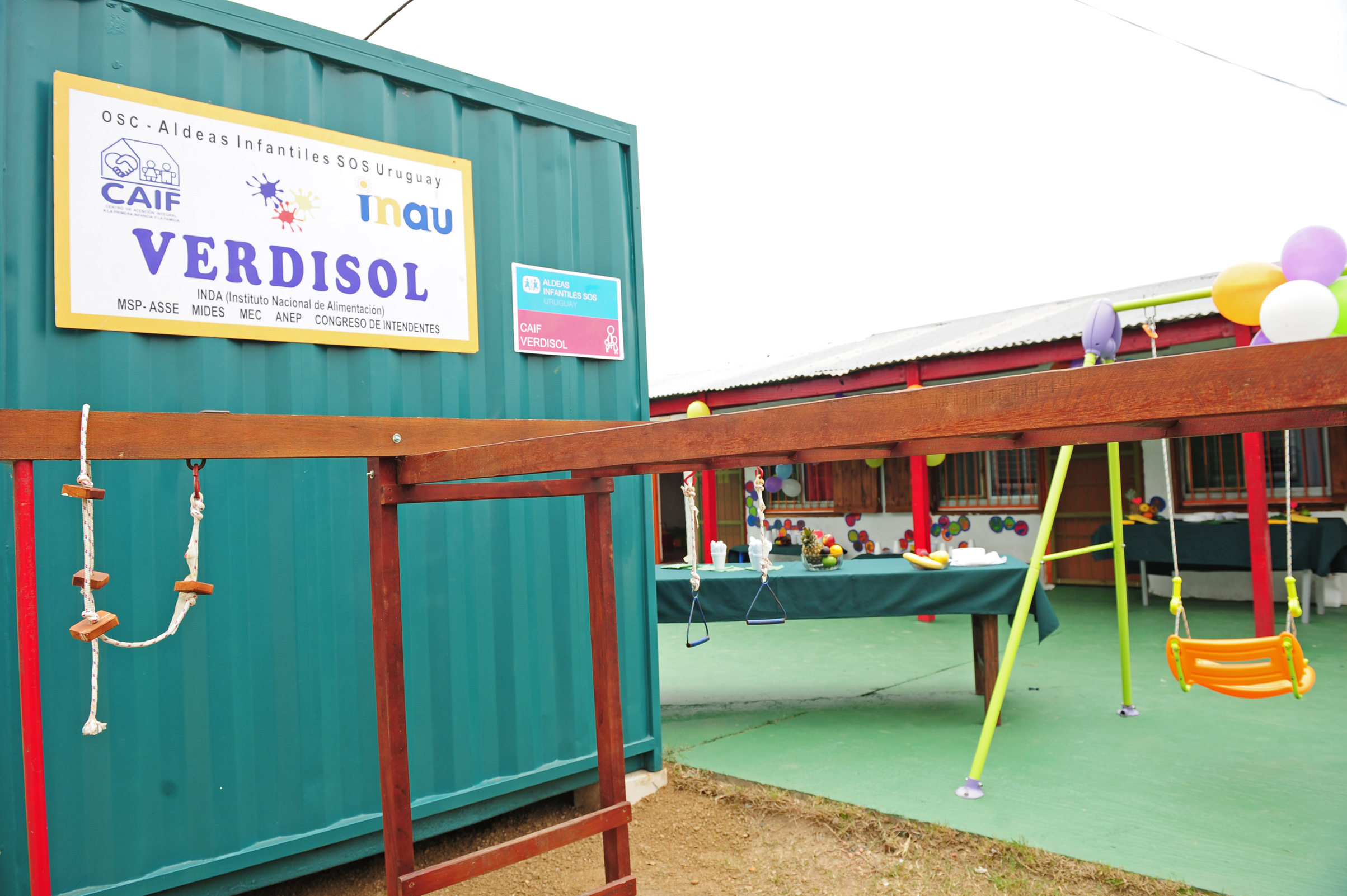 Inauguración de CAIF en el Complejo Verdisol