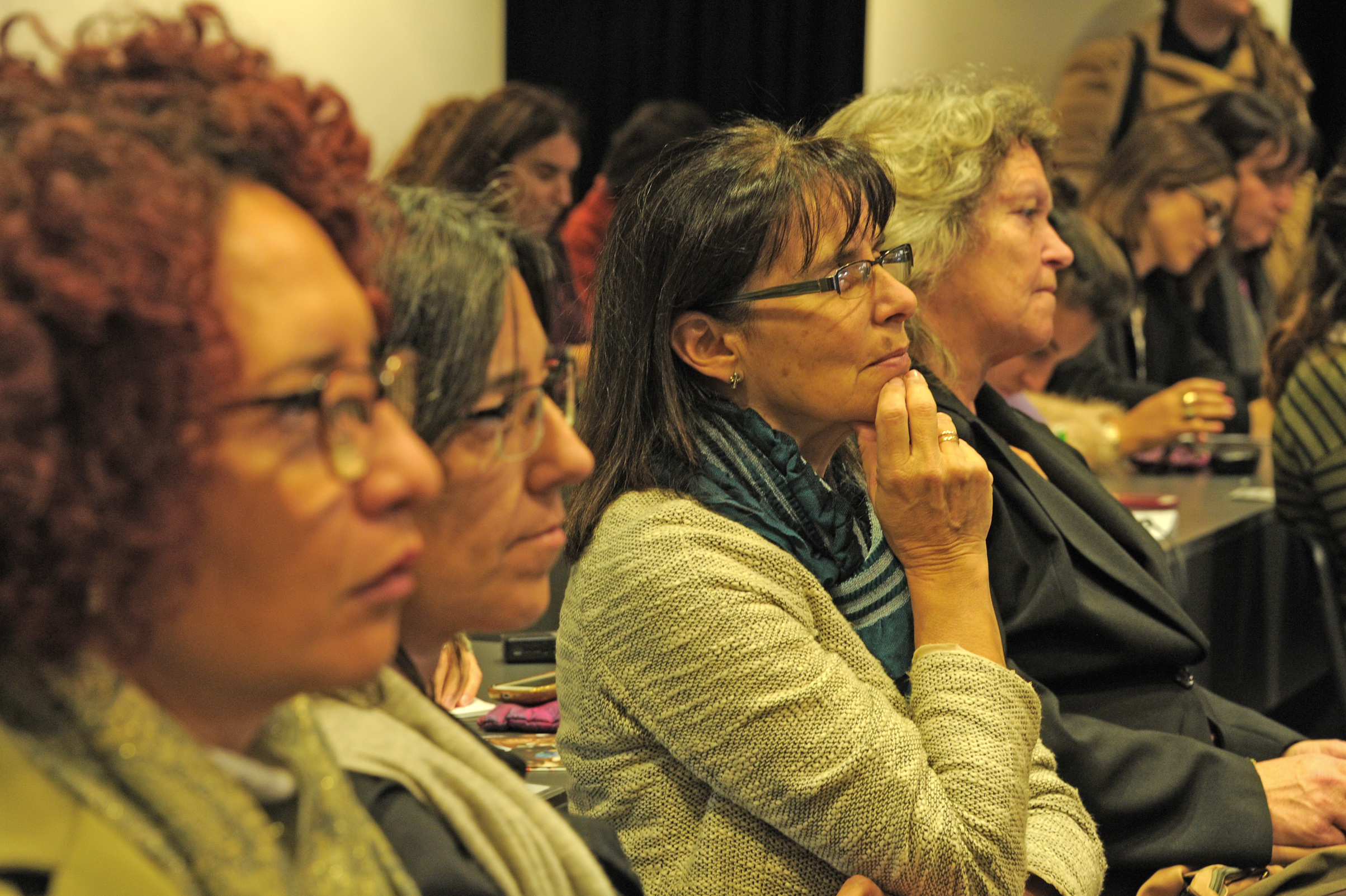 Asistentes a la conferencia
