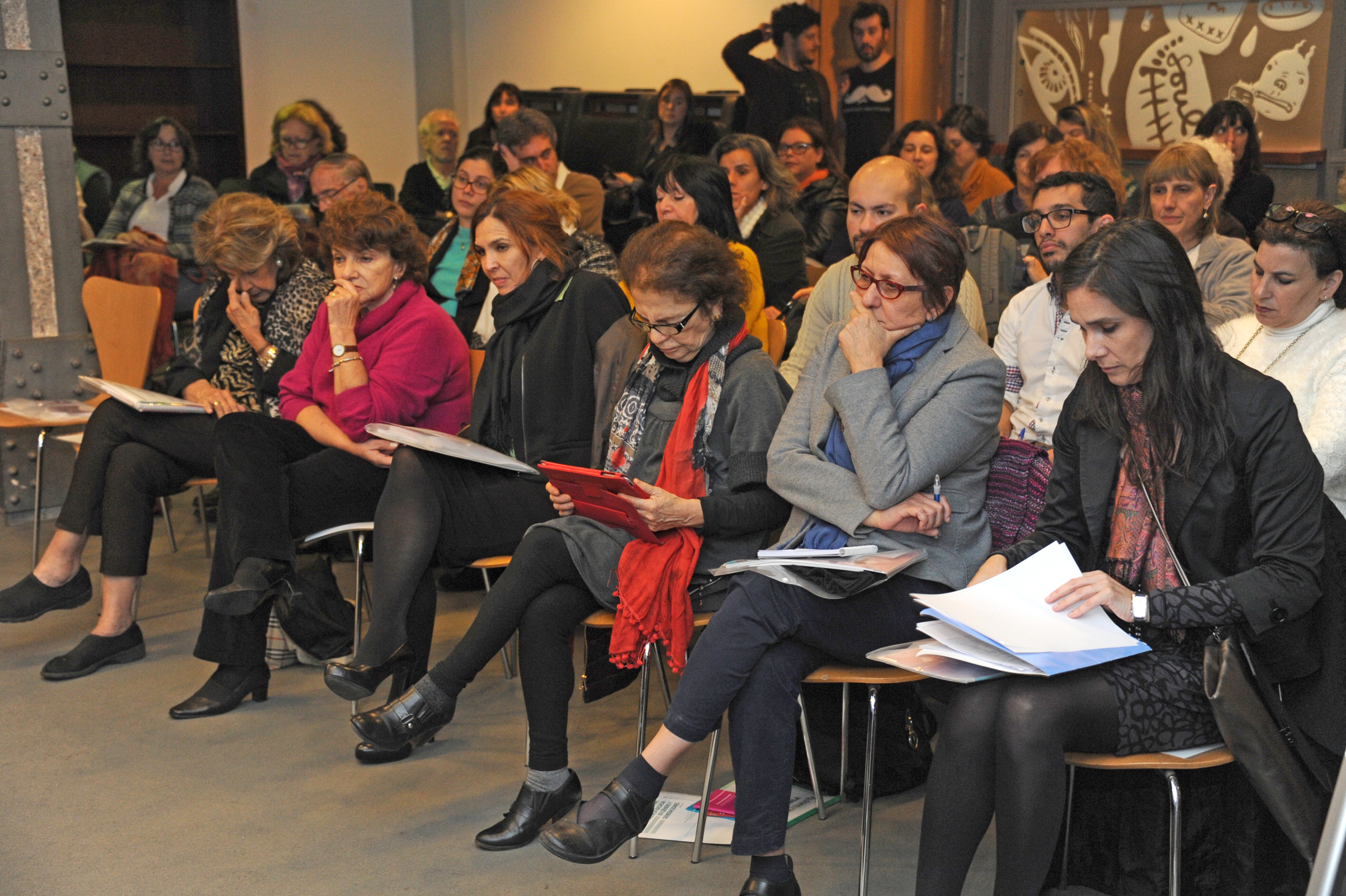 Asistentes al evento denominado: Estado inclusivo e igualdad de género: políticas públicas en el nuevo marco de los Objetivos de Desarrollo Sostenible