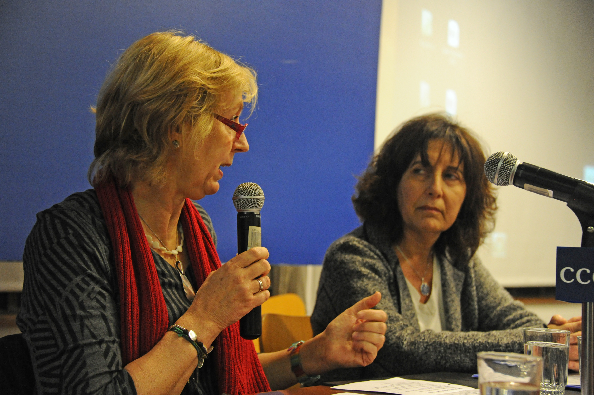Coordinadora Residente de Naciones Unidas, Denise Cook, haciendo uso de la palabra