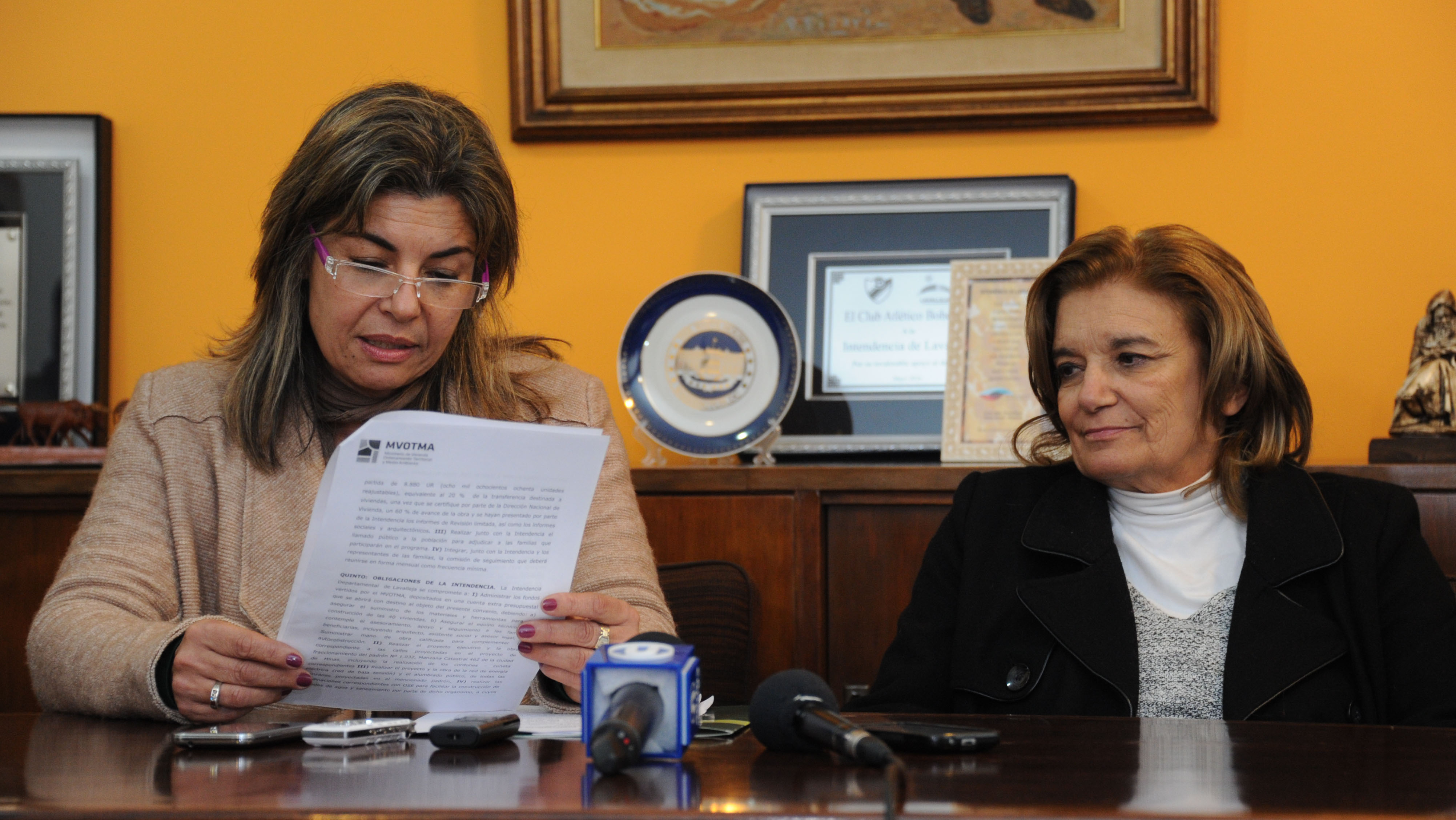 MVOTMA firmó convenio con Intendencia de Lavalleja