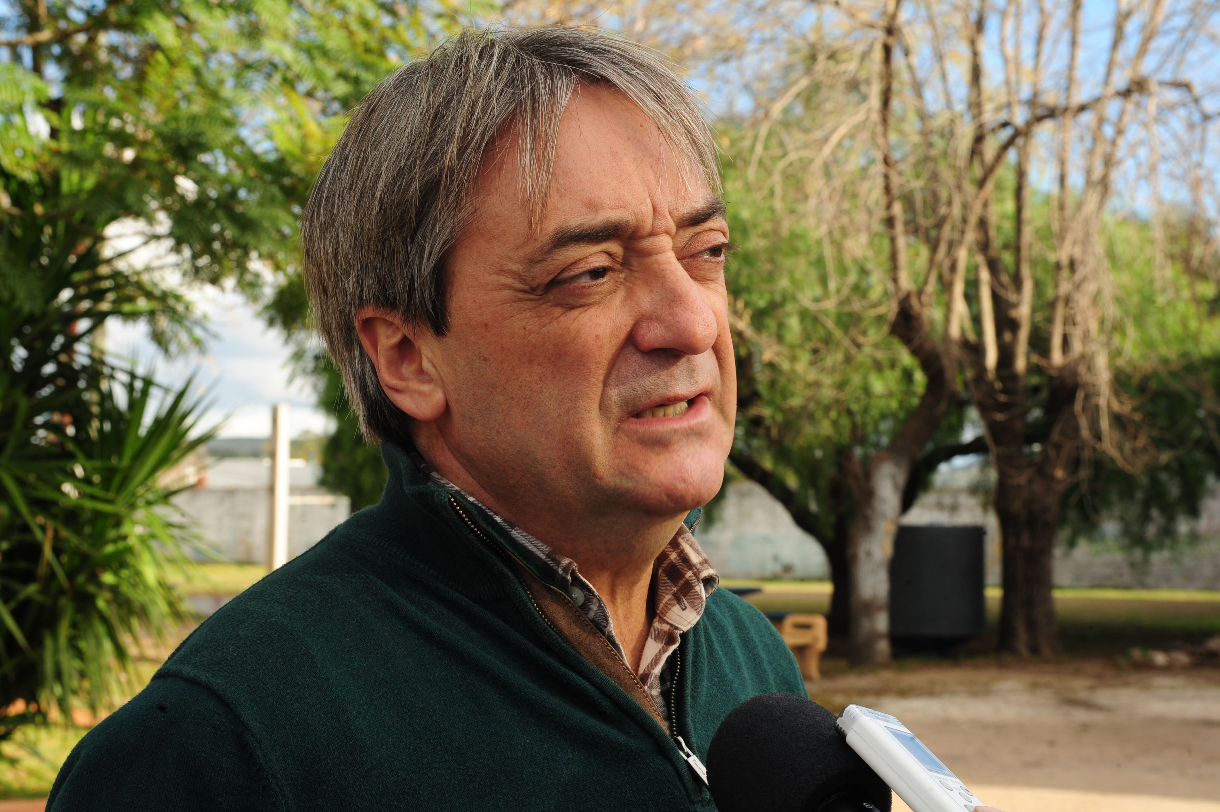 El secretario de Deporte, Fernando Cáceres