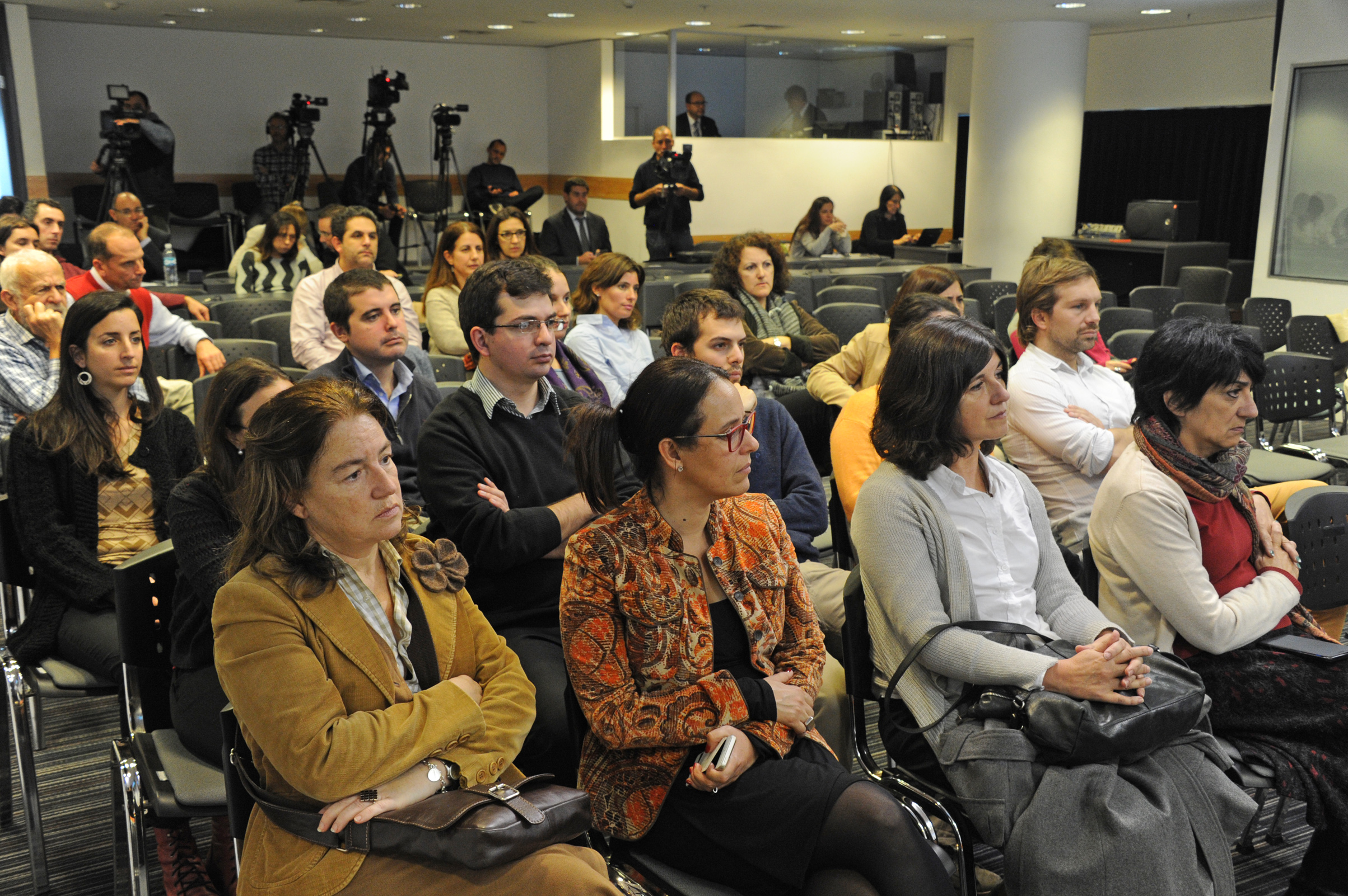 Asistentes a la conferencia