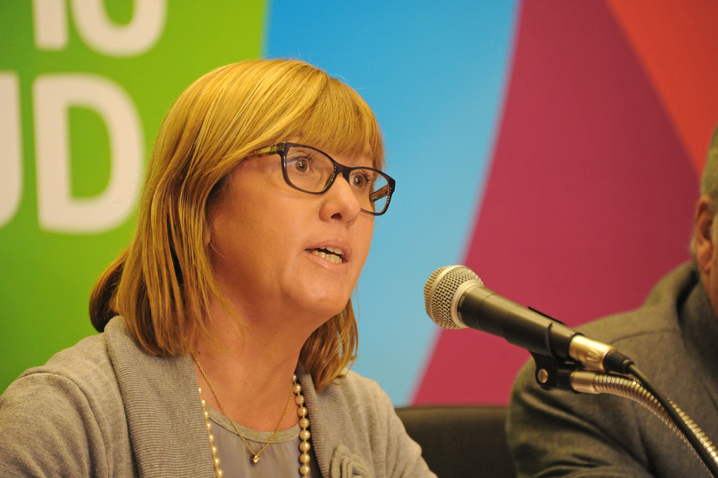 Subsecretaria del Ministerio de Salud Pública, Cristina Lustemberg